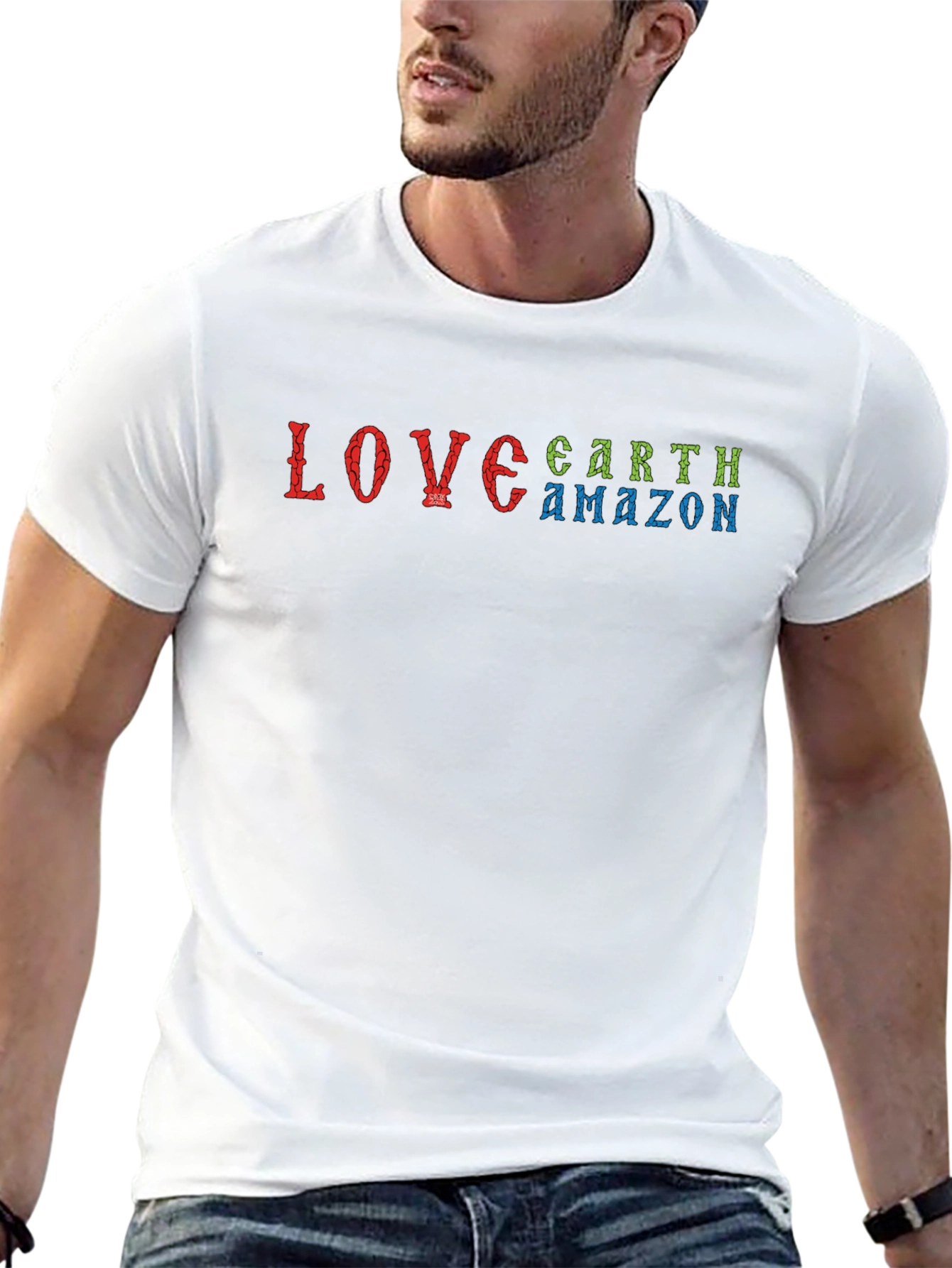 Love Earth Amazon Graphic T-Shirt