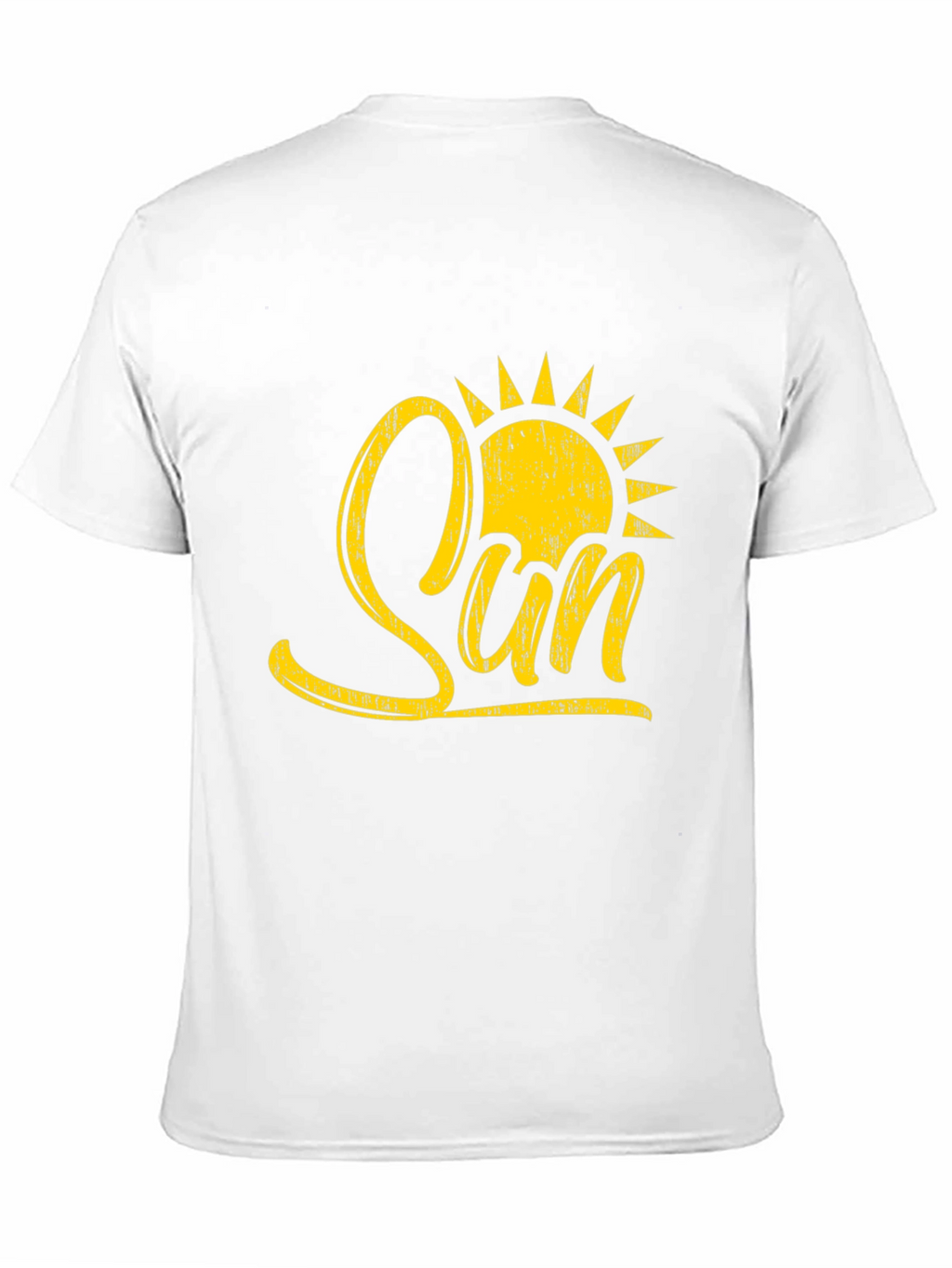 Sunshine Graphic Black T-Shirt for Men