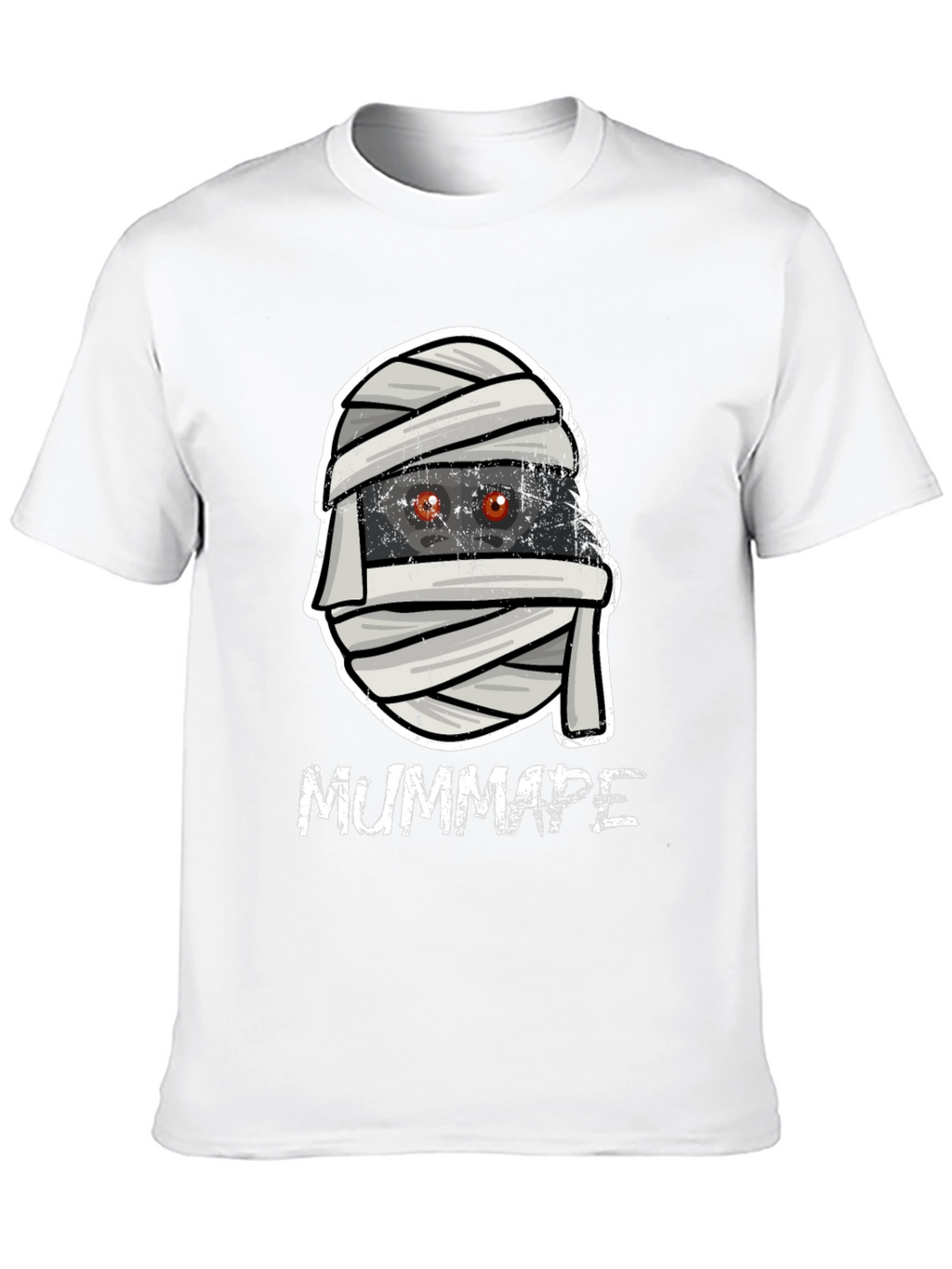 Mumm Ape T-Shirt - Gorilla Mummy Halloween Tee