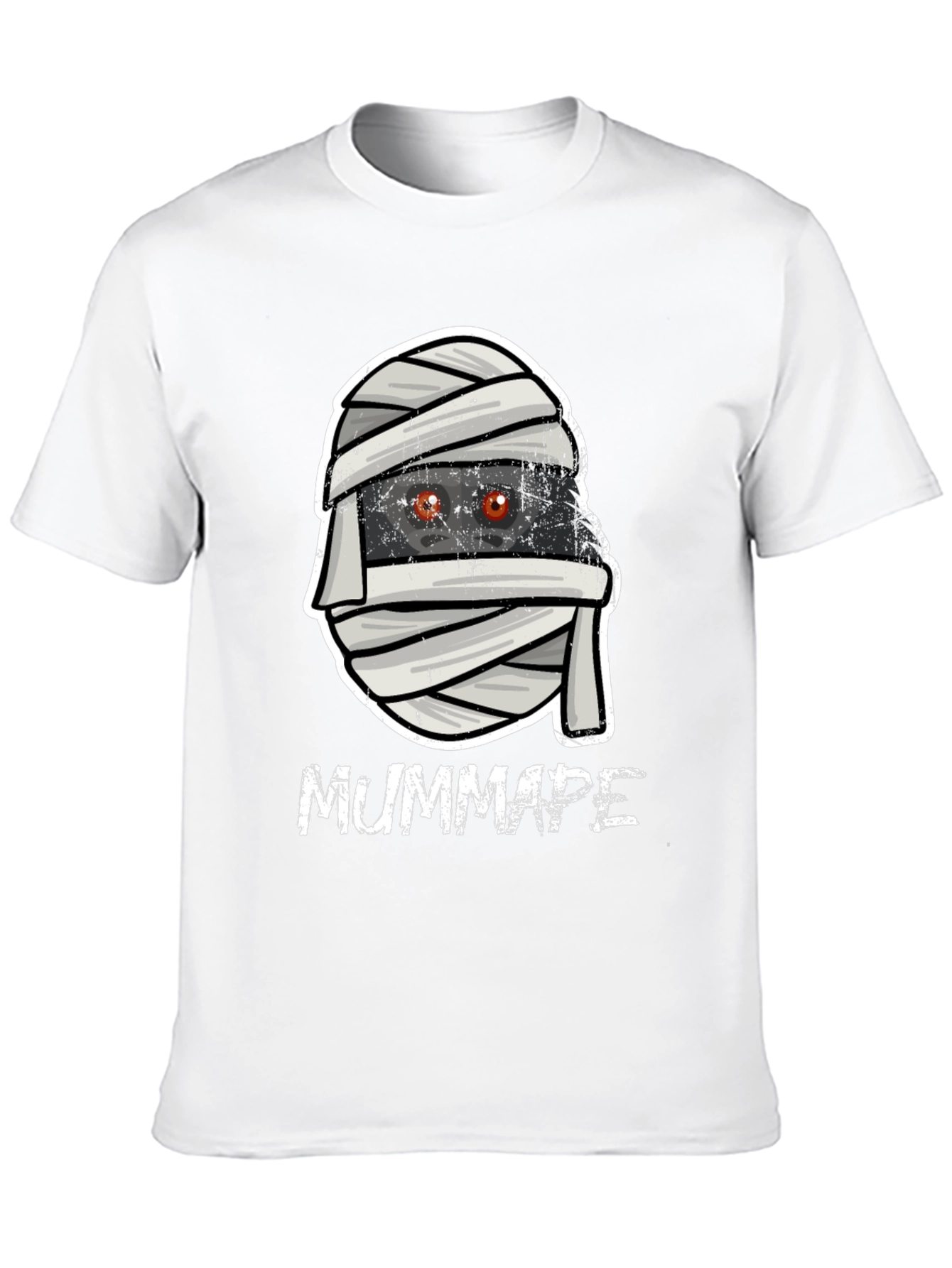 Mumm Ape T-Shirt - Gorilla Mummy Halloween Tee