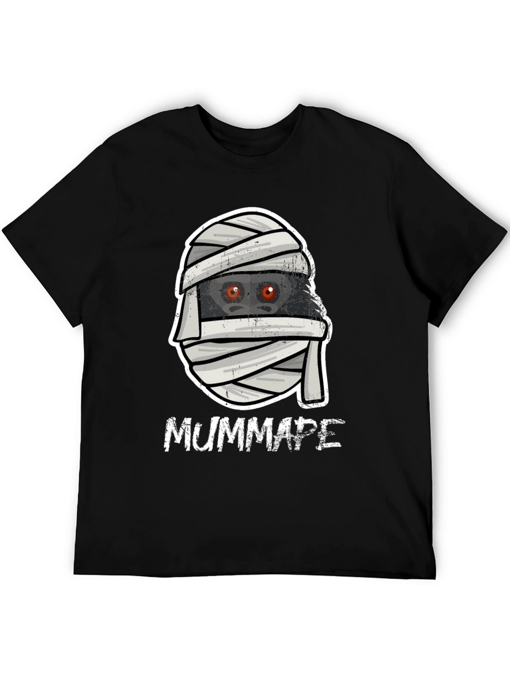 Mumm Ape T-Shirt - Gorilla Mummy Halloween Tee