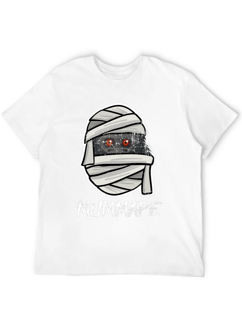 Mumm Ape T-Shirt - Gorilla Mummy Halloween Tee