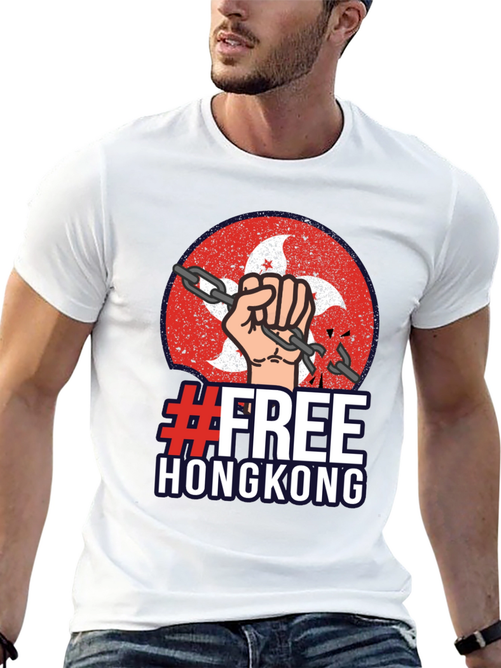 Free Hong Kong T-Shirt Protest Tee