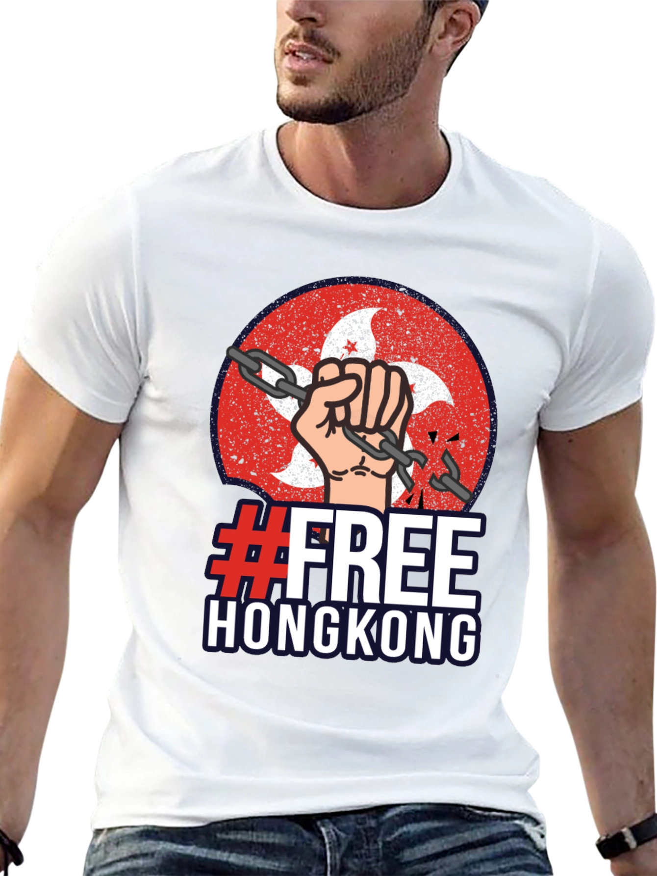 Free Hong Kong T-Shirt Protest Tee