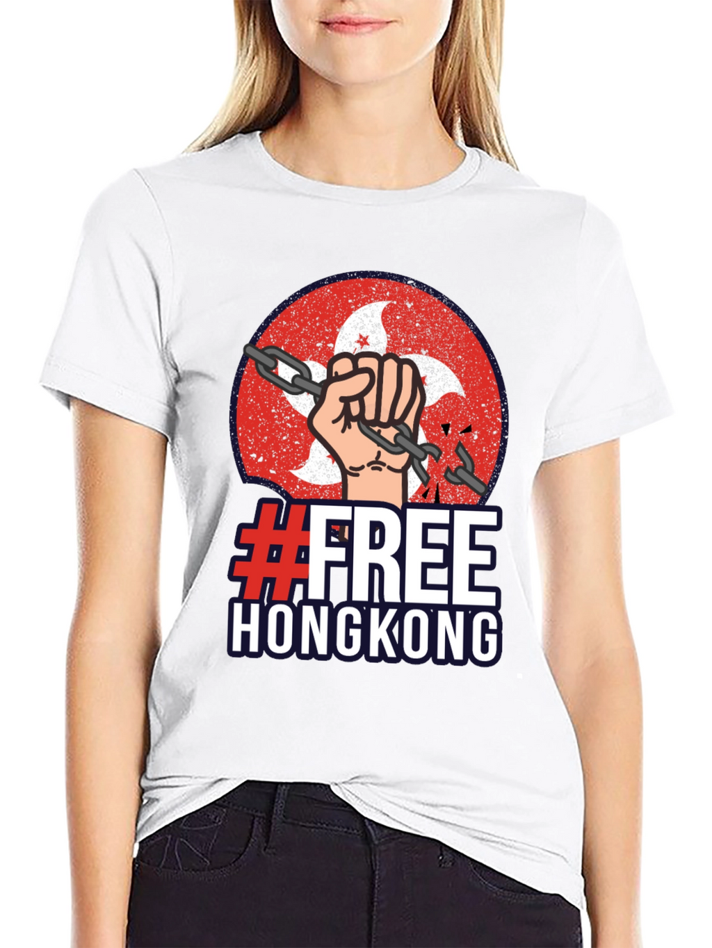 Free Hong Kong T-Shirt Protest Tee
