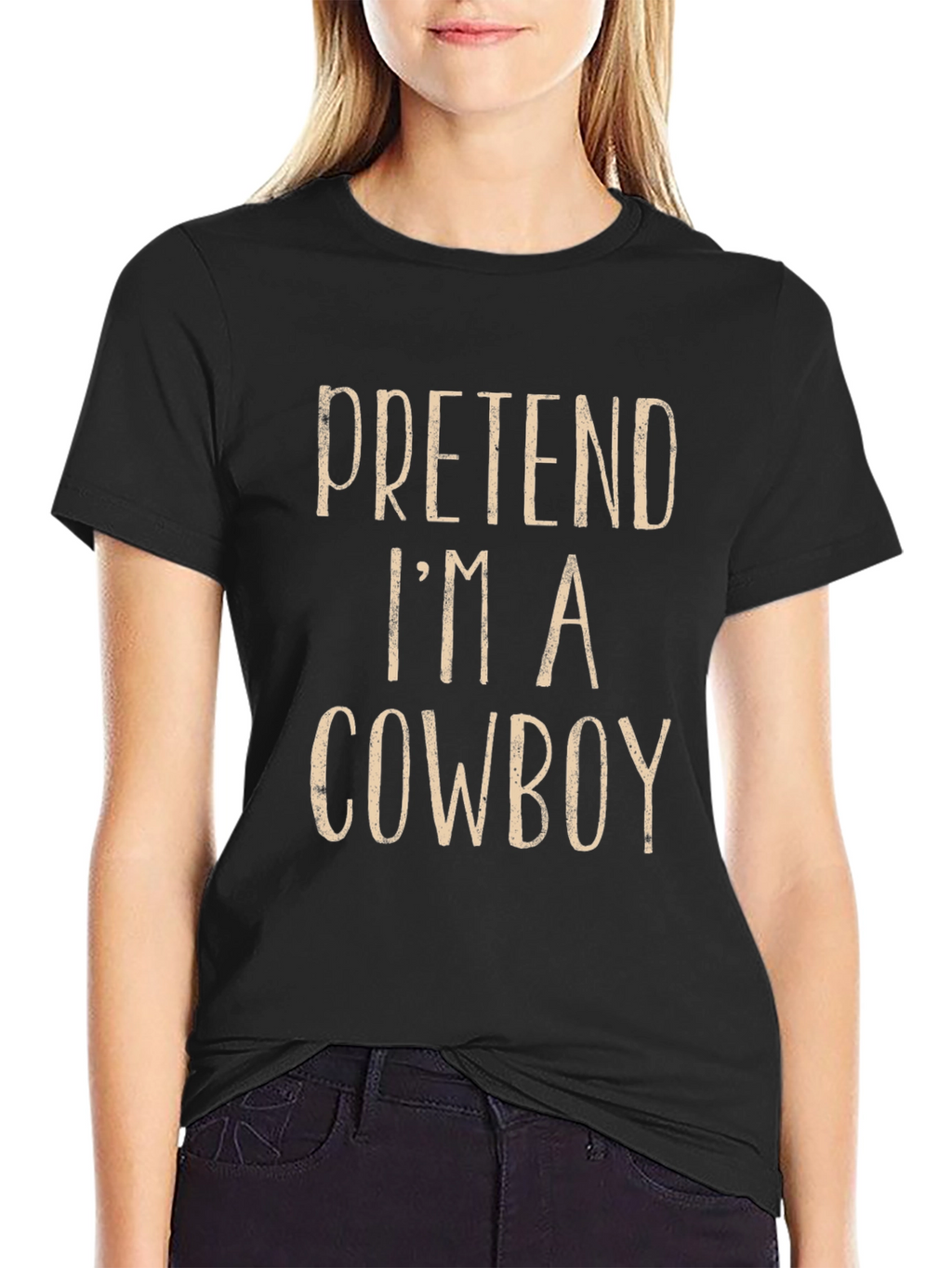 Pretend Im a Cowboy Graphic Tee