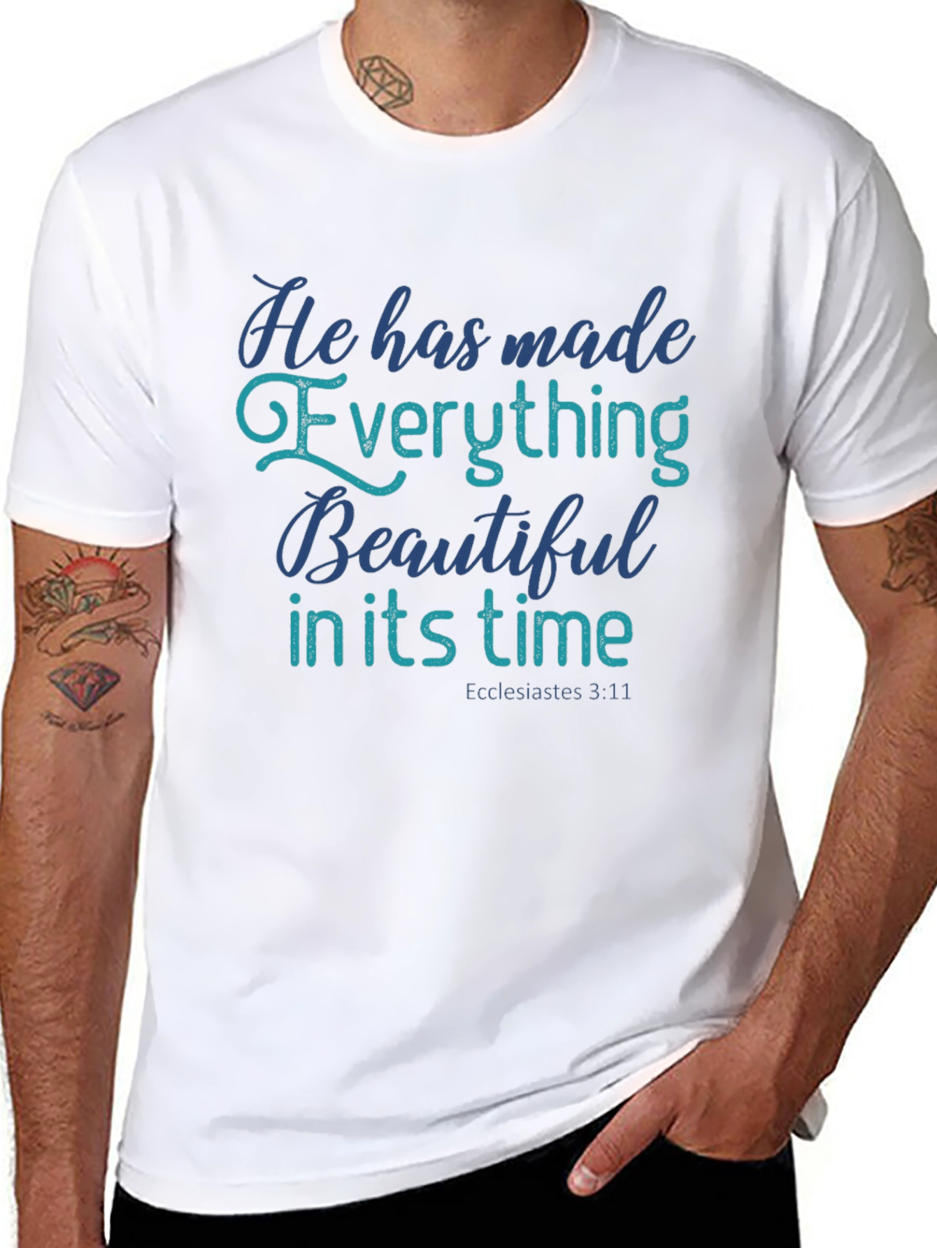 Inspirational Everything Beautiful Christian T-Shirt