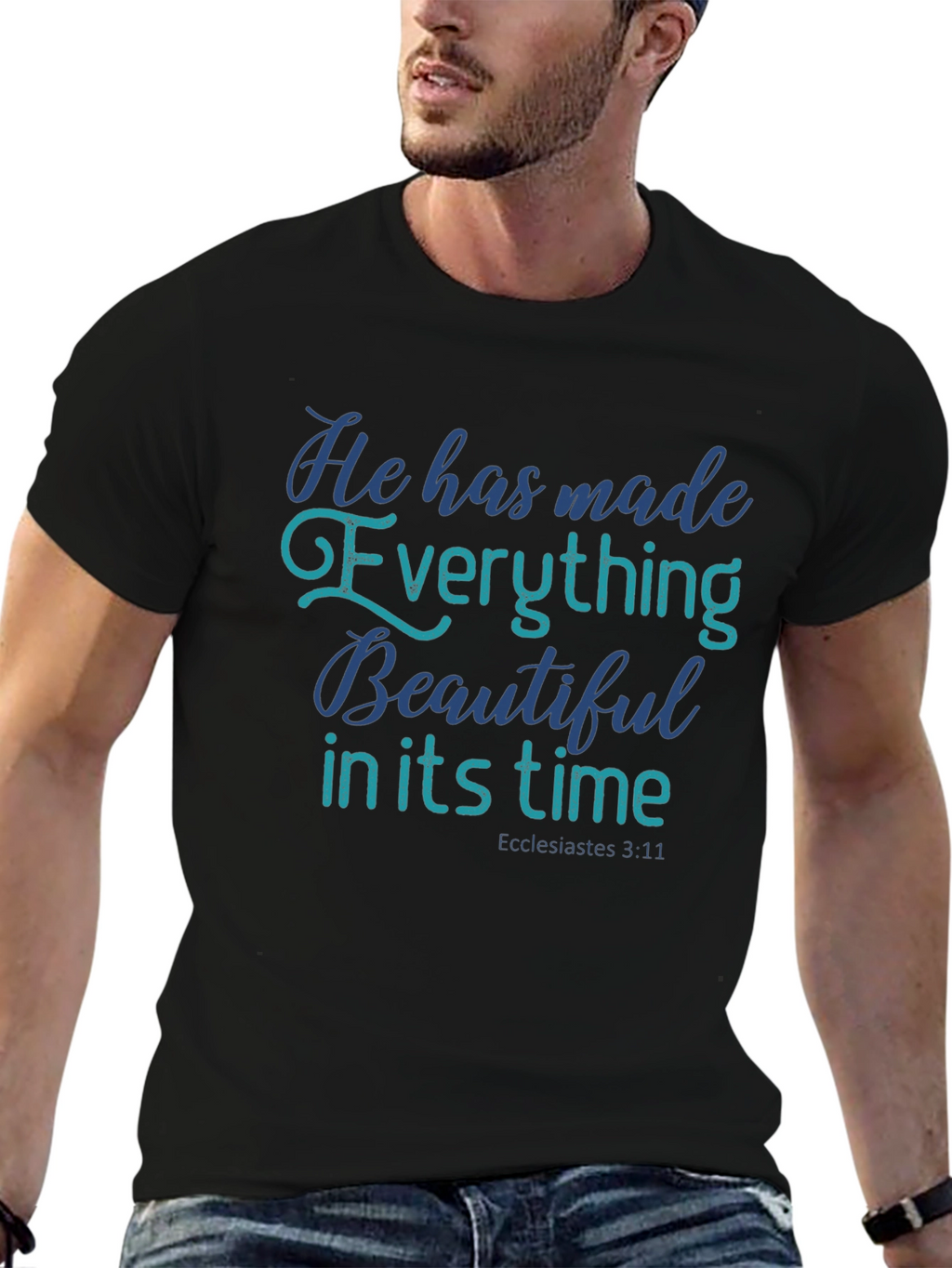 Inspirational Everything Beautiful Christian T-Shirt