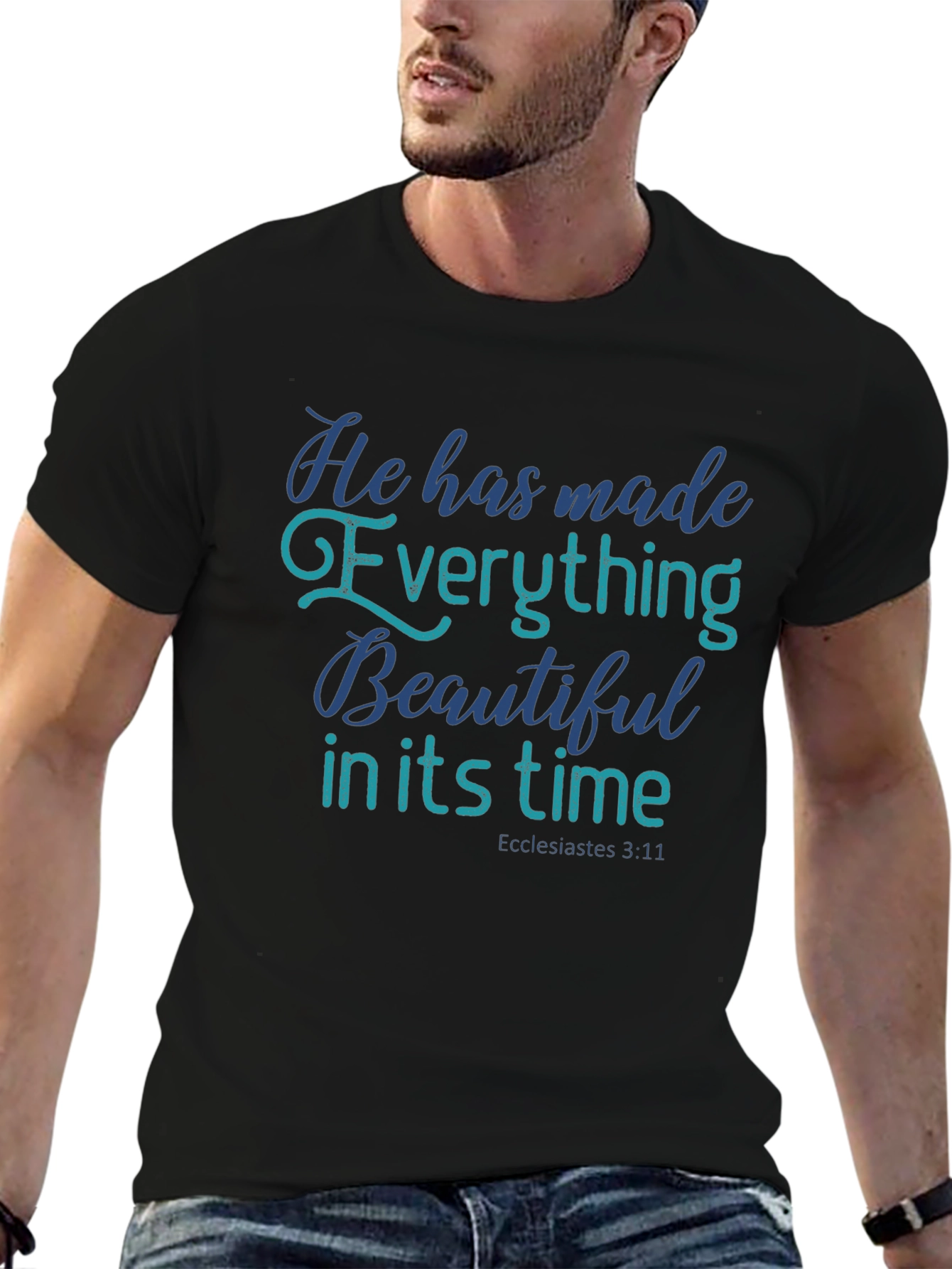Inspirational Everything Beautiful Christian T-Shirt