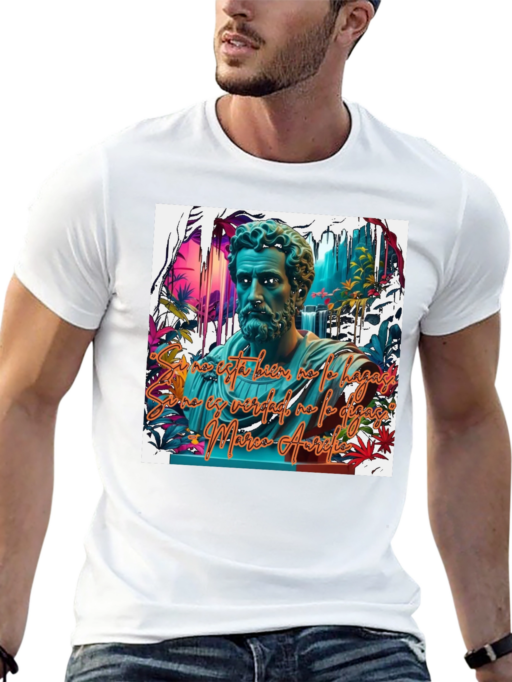Marcus Aurelius T-Shirt Motivational Quote Tee
