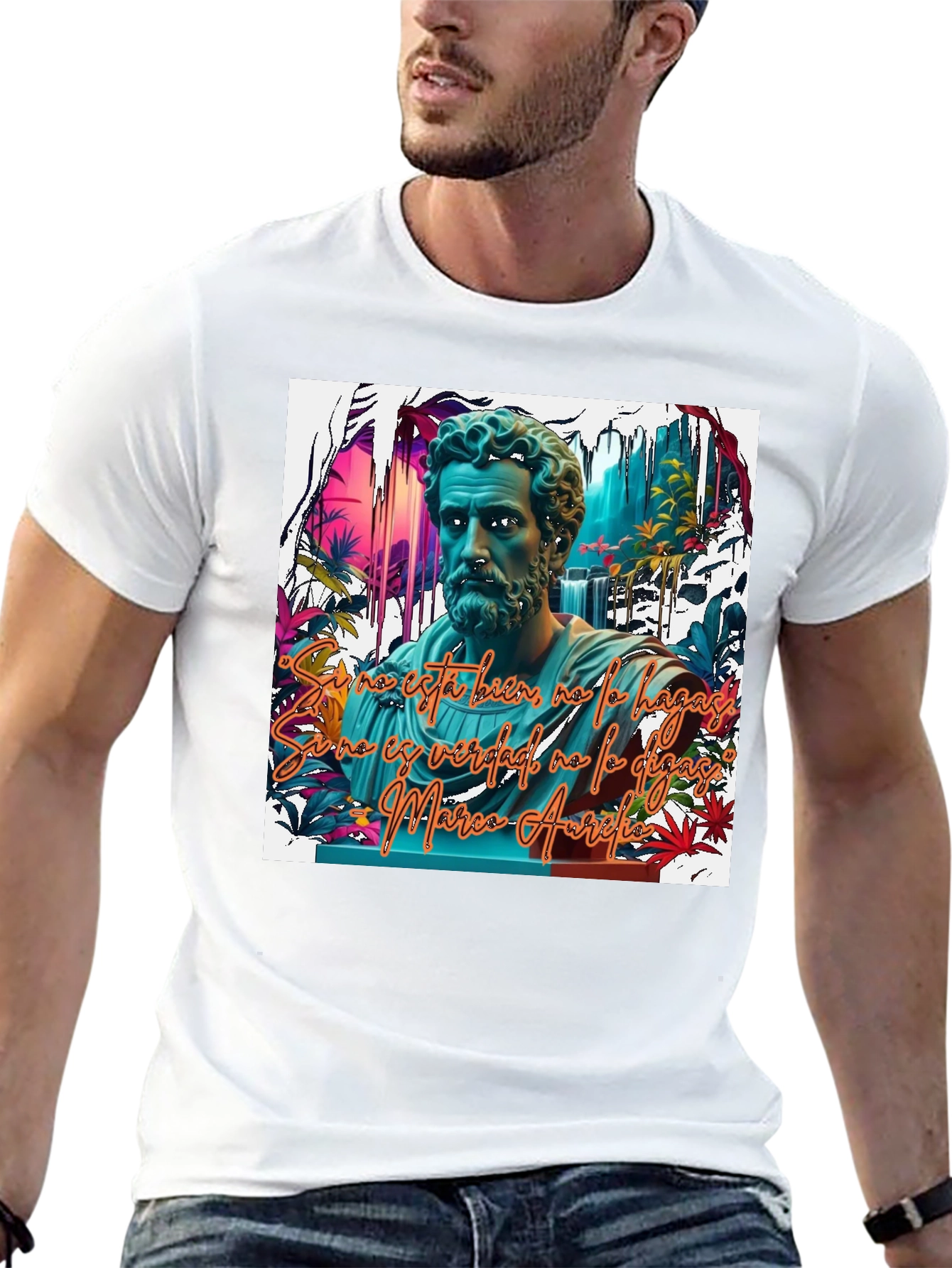 Marcus Aurelius T-Shirt Motivational Quote Tee