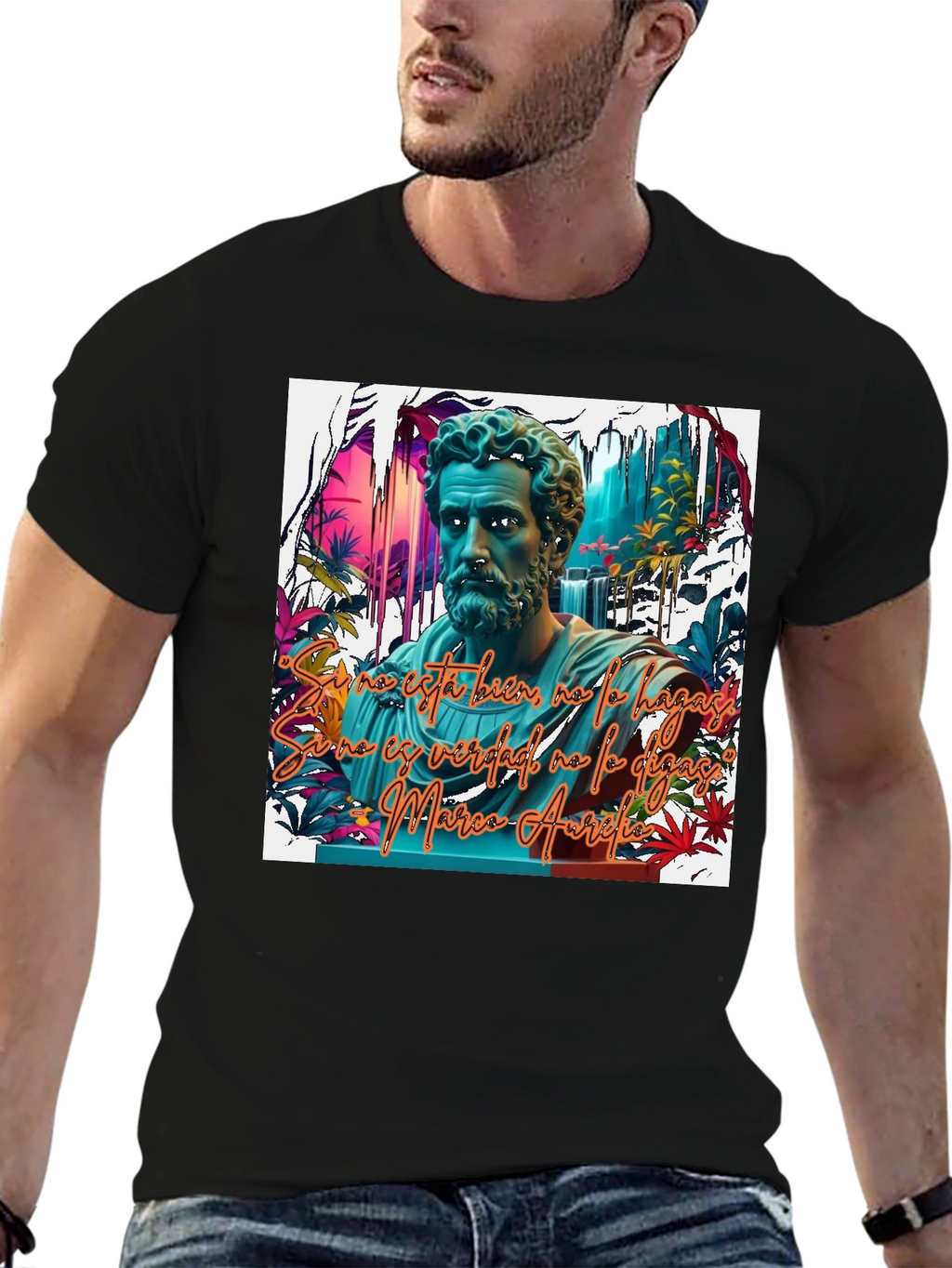 Marcus Aurelius T-Shirt Motivational Quote Tee
