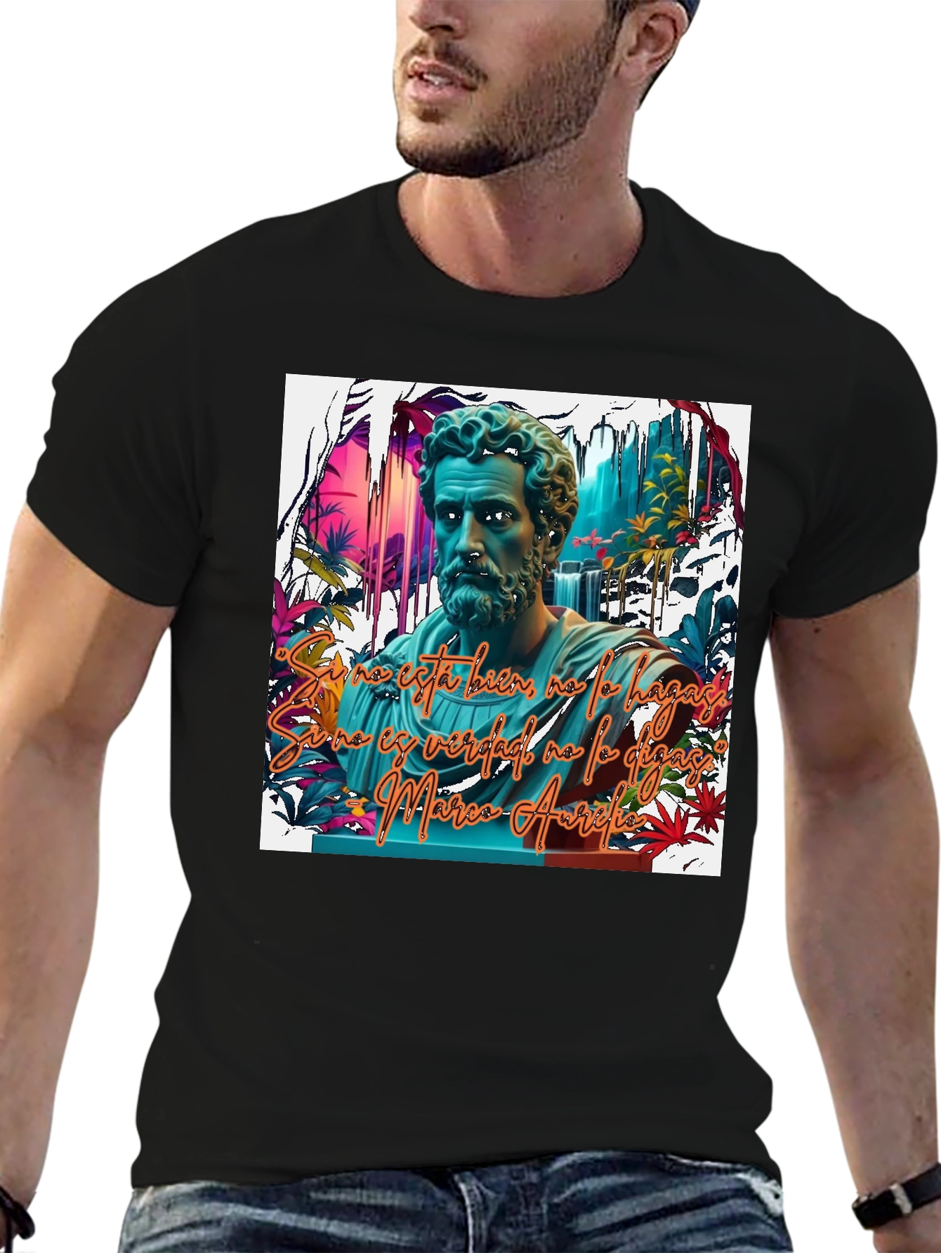 Marcus Aurelius T-Shirt Motivational Quote Tee