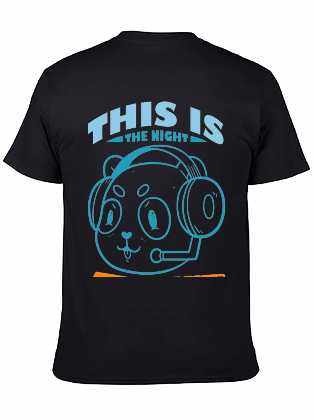Gaming Panda T-Shirt - This is The Night - Gamer Tee