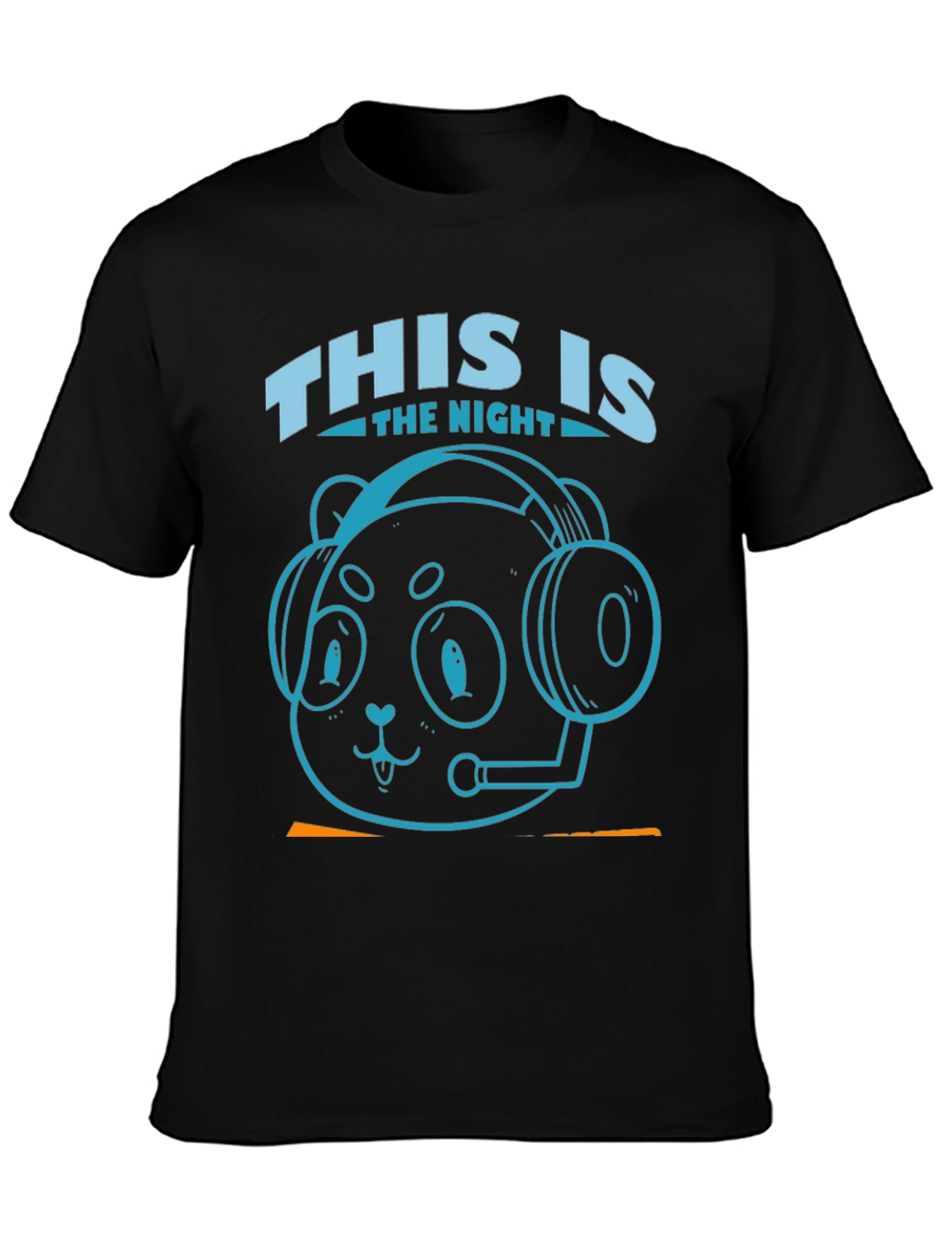 Gaming Panda T-Shirt - This is The Night - Gamer Tee
