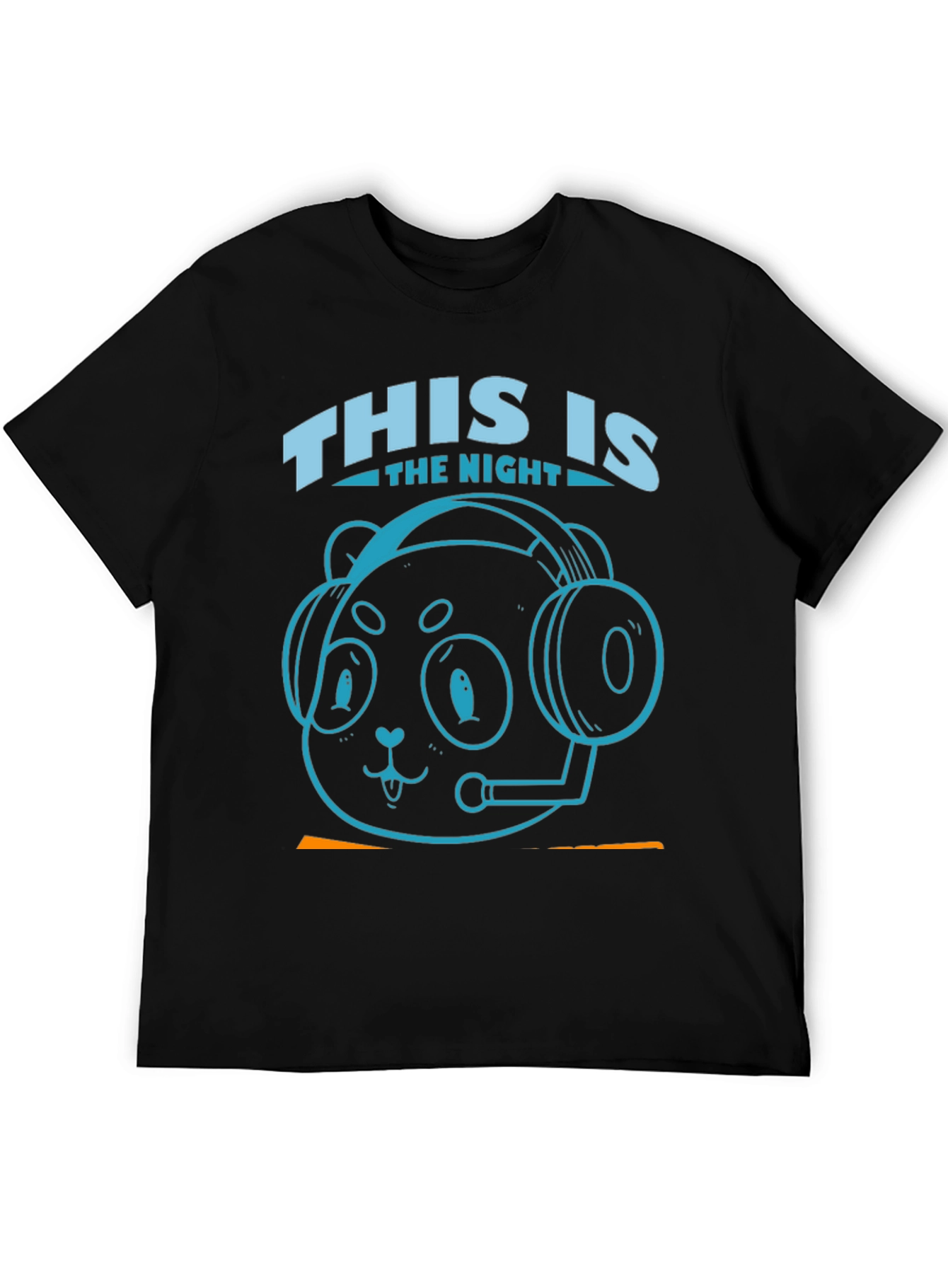 Gaming Panda T-Shirt - This is The Night - Gamer Tee