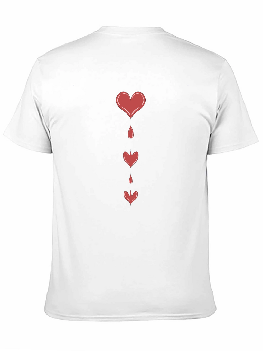 Bleeding Hearts Graphic Black T-Shirt