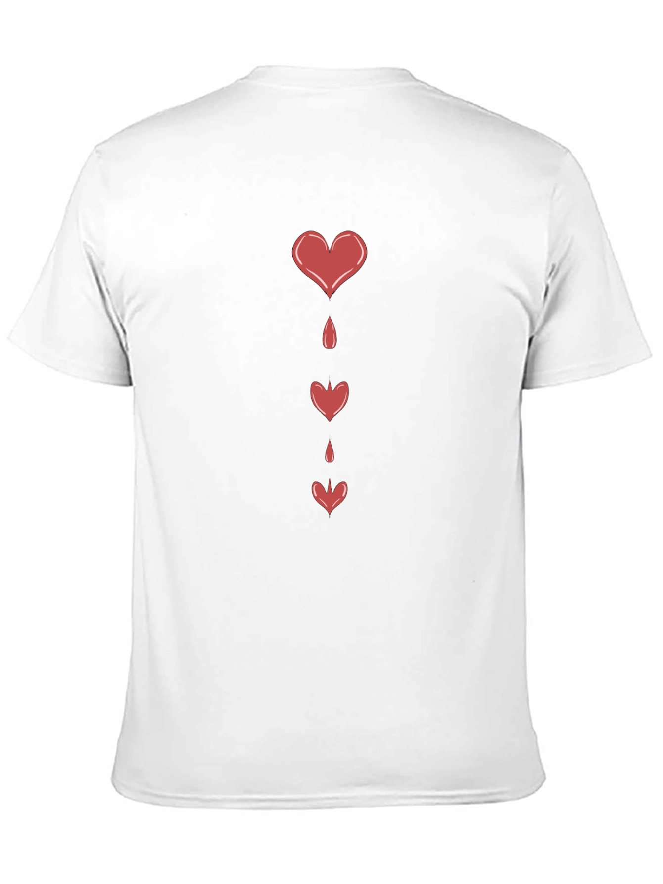 Bleeding Hearts Graphic Black T-Shirt