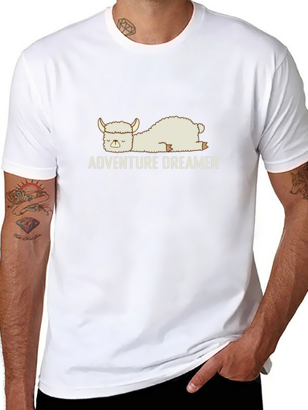 Adventure Dreamer Black T-Shirt - Soft Cotton Graphic Tee