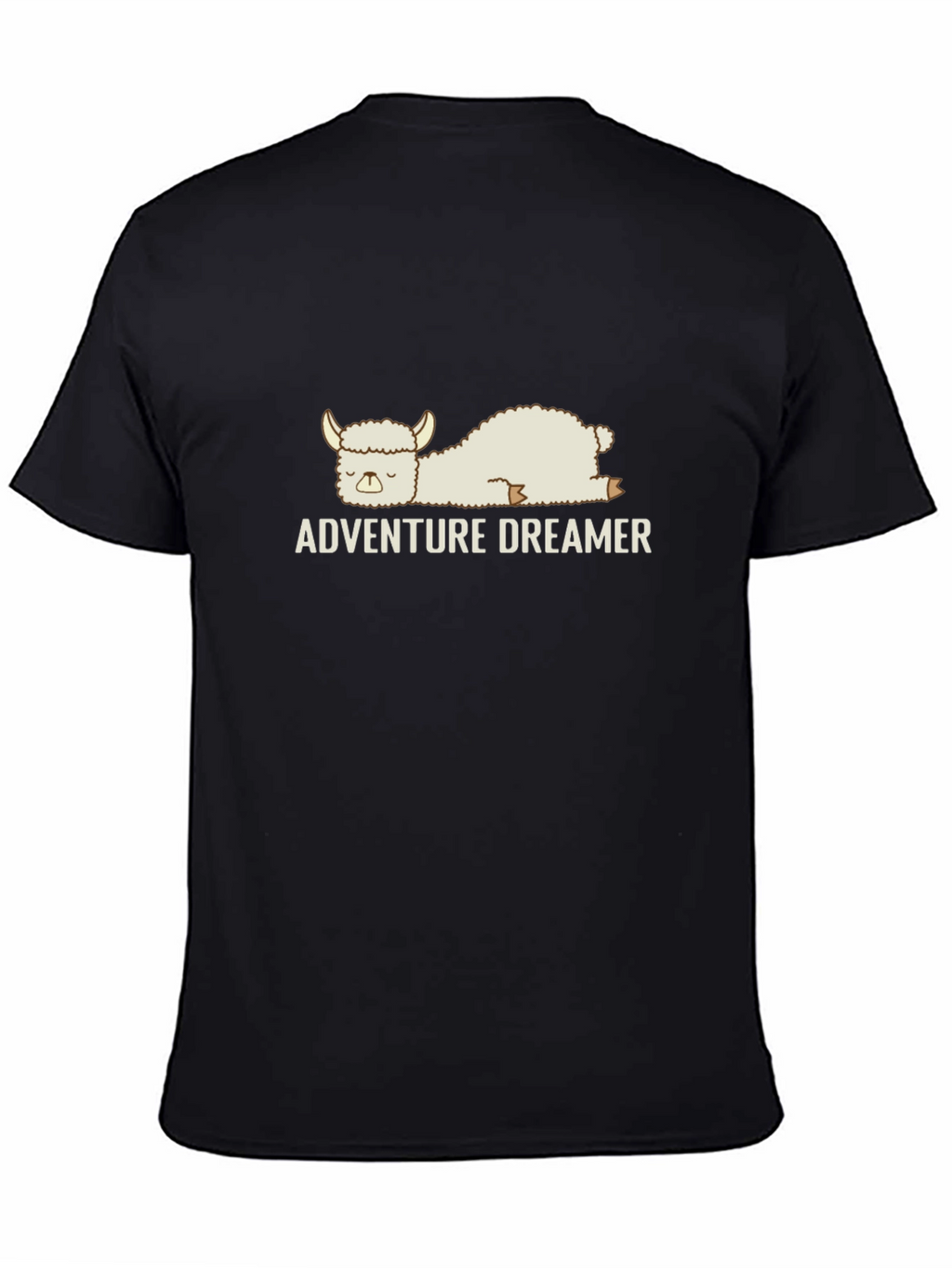 Adventure Dreamer Black T-Shirt - Soft Cotton Graphic Tee