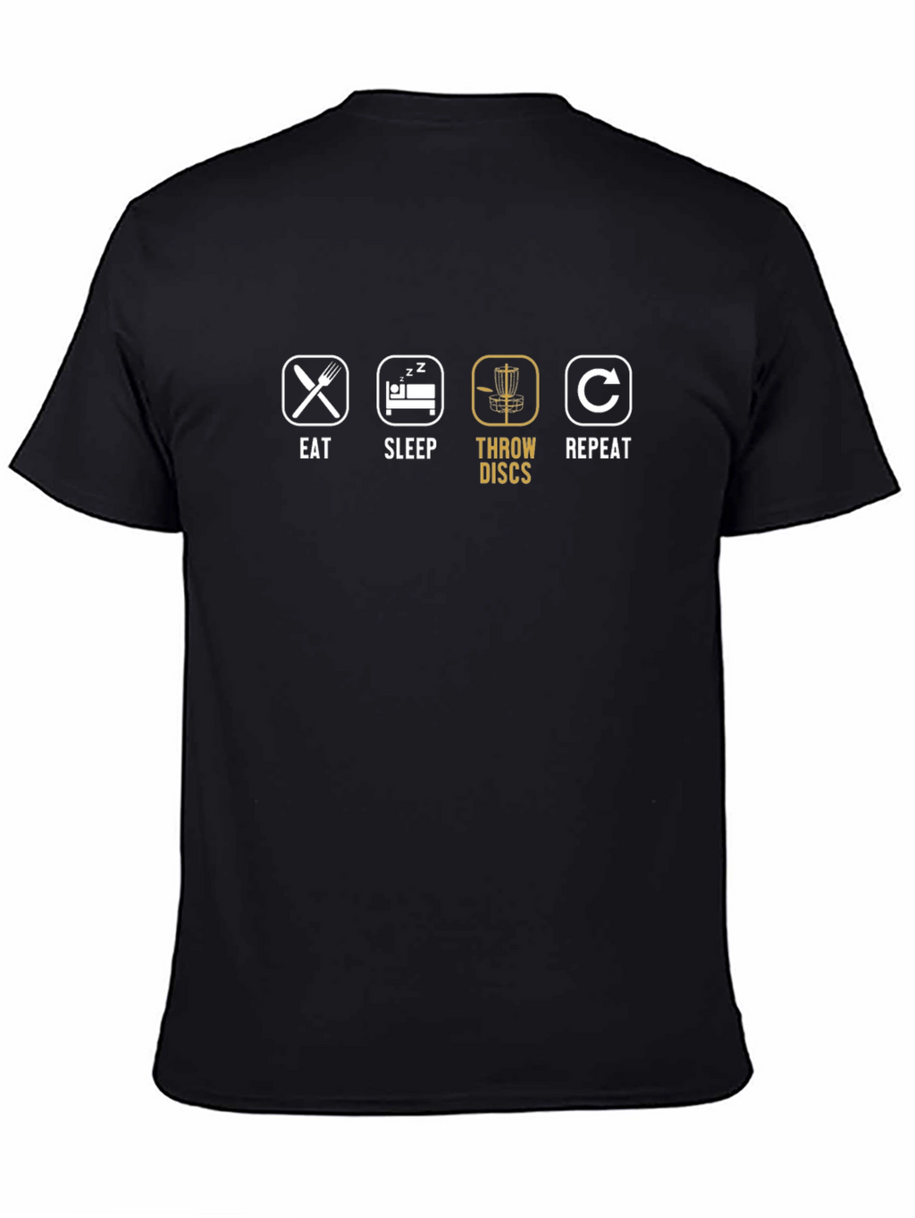 Eat Sleep Throw Discs Repeat T-Shirt