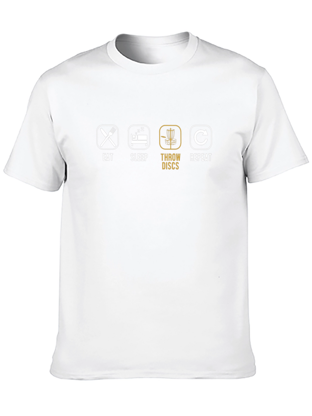 Eat Sleep Throw Discs Repeat T-Shirt