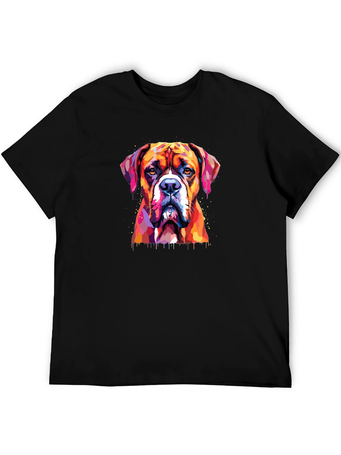 Boxer Dog Graphic Tee - Stylish Animal Lover T-Shirt