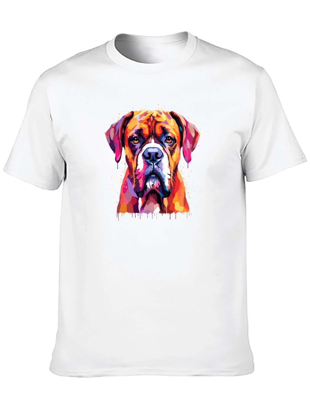 Boxer Dog Graphic Tee - Stylish Animal Lover T-Shirt