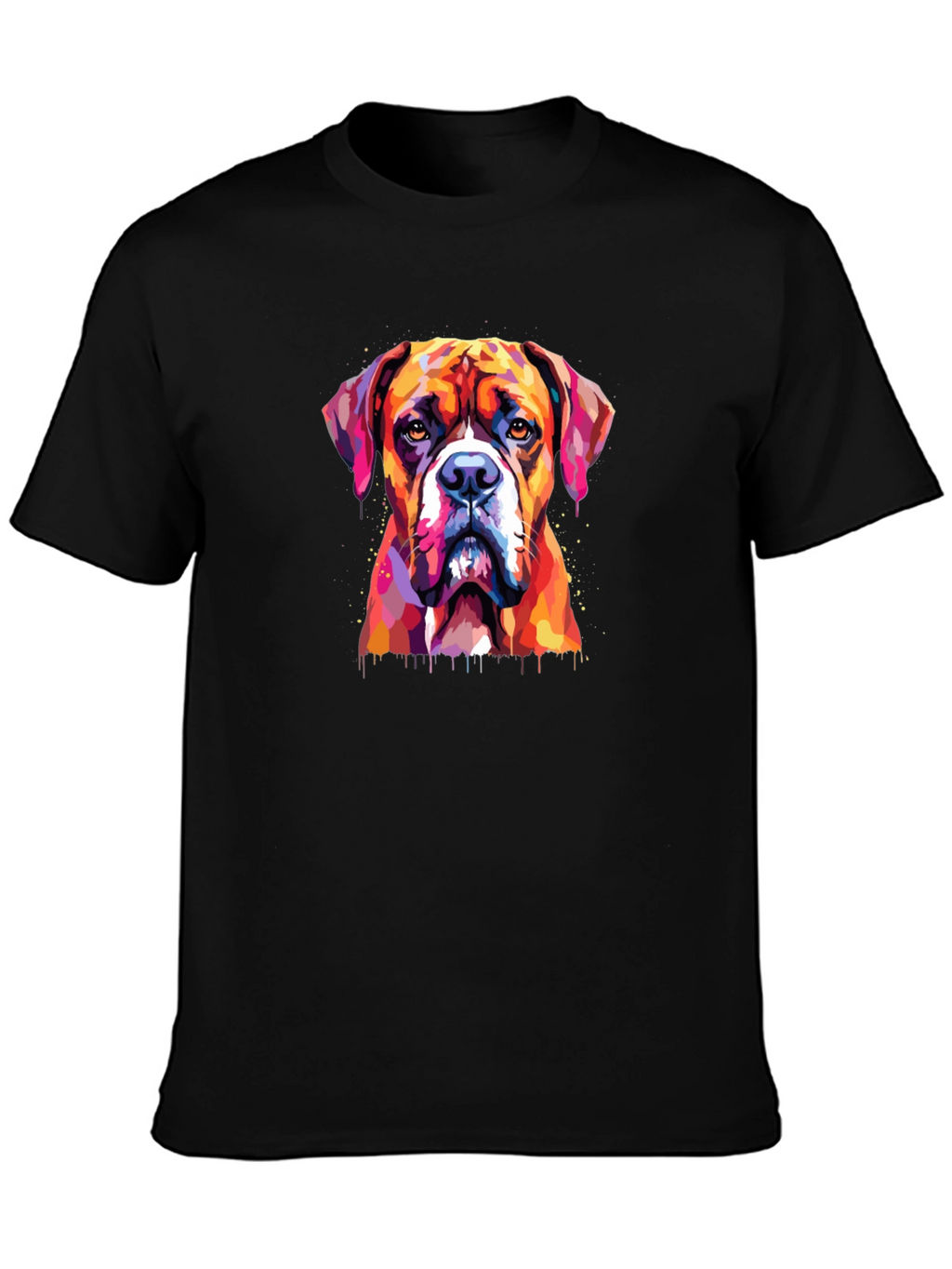 Boxer Dog Graphic Tee - Stylish Animal Lover T-Shirt