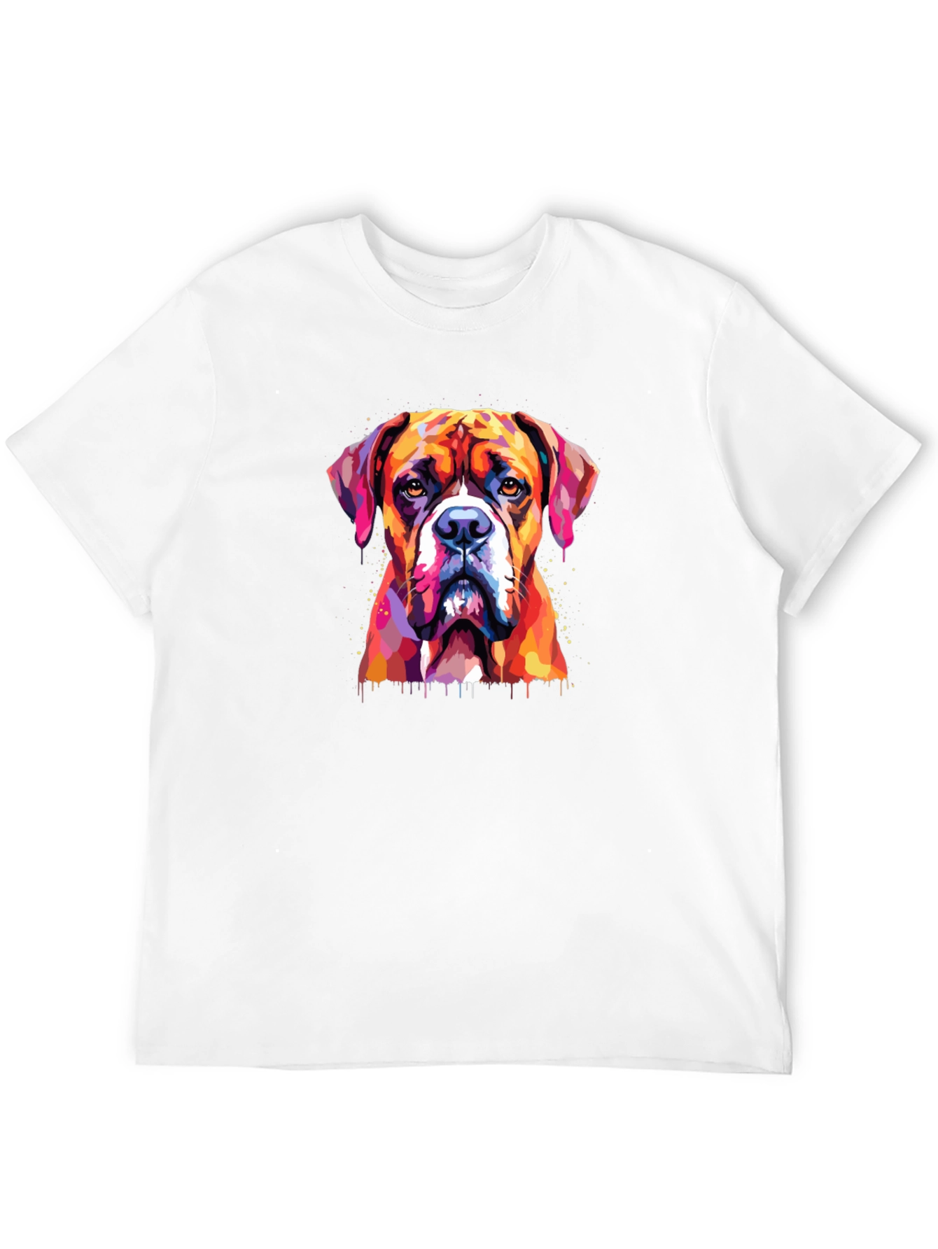 Boxer Dog Graphic Tee - Stylish Animal Lover T-Shirt
