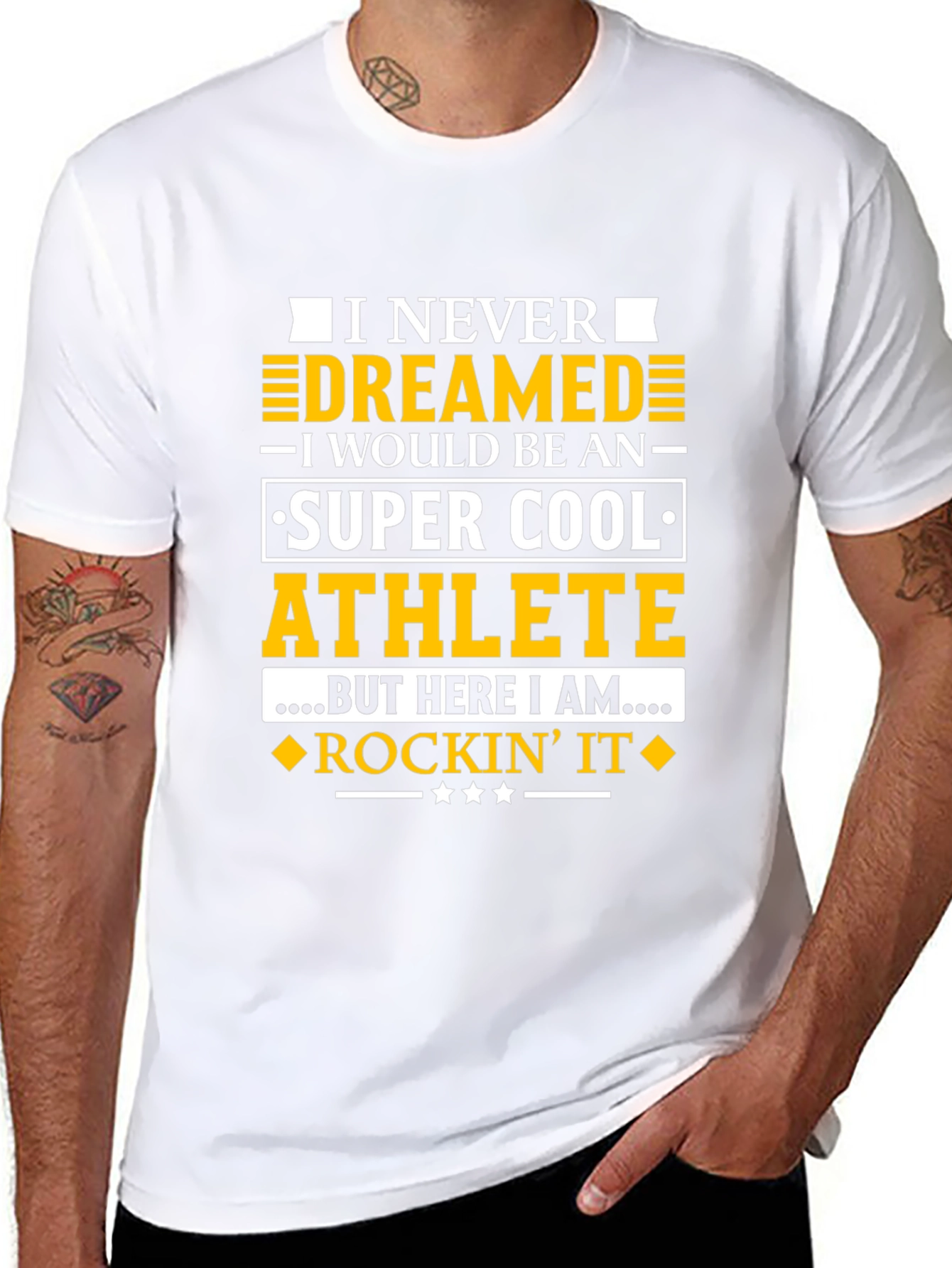 Super Cool Athlete T-Shirt - Never Dreamed