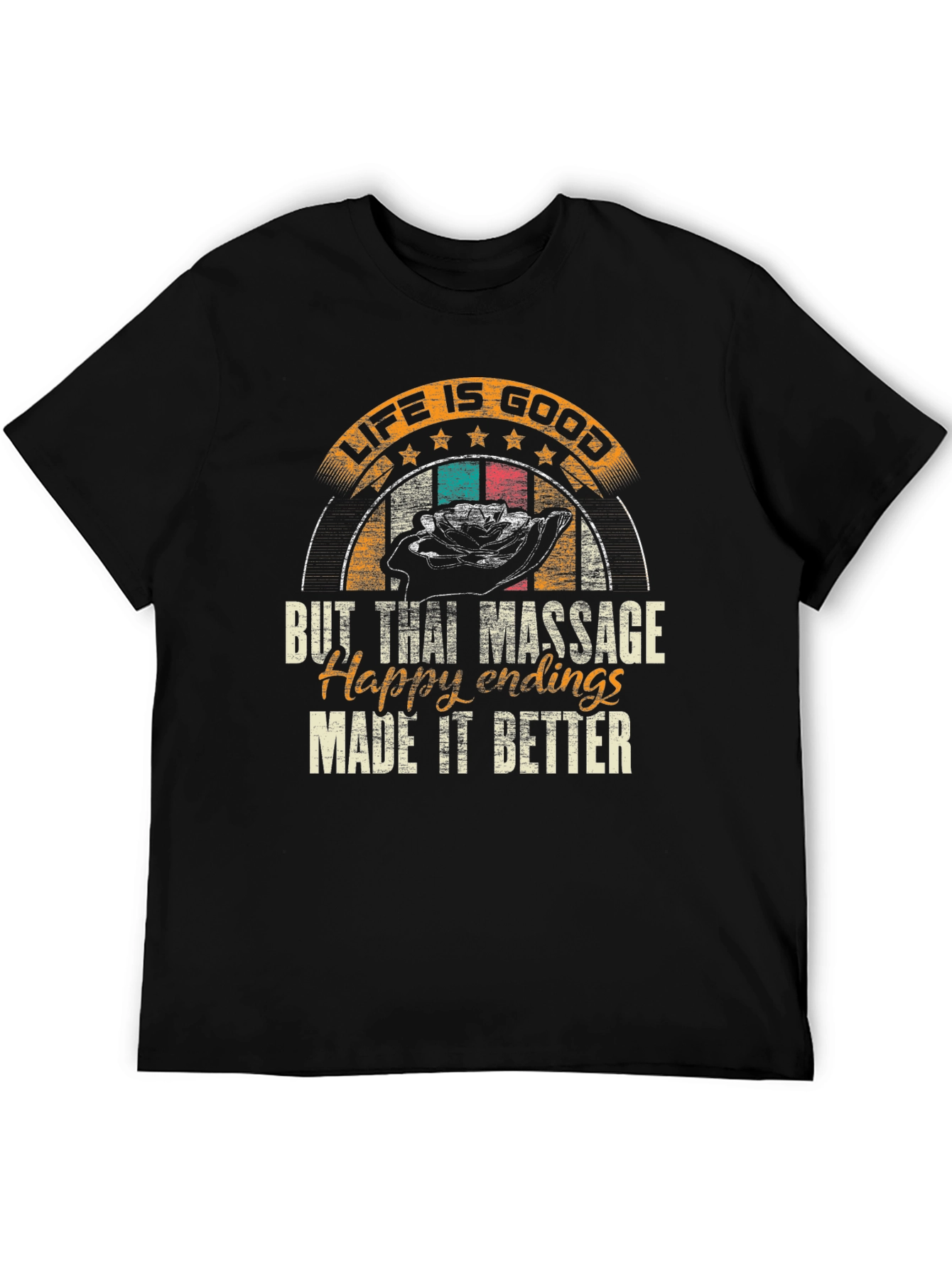 Life Is Good Massage T-Shirt