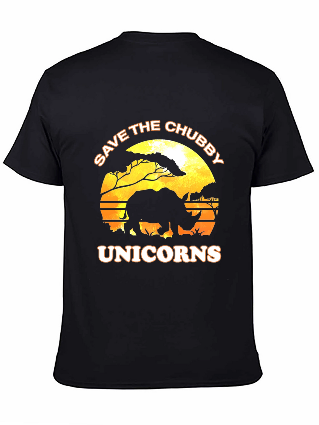 Save the Chubby Unicorns Graphic Tee