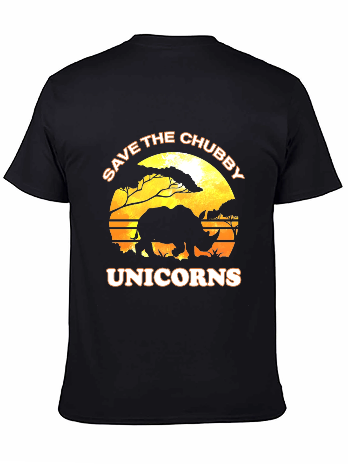 Save the Chubby Unicorns Graphic Tee