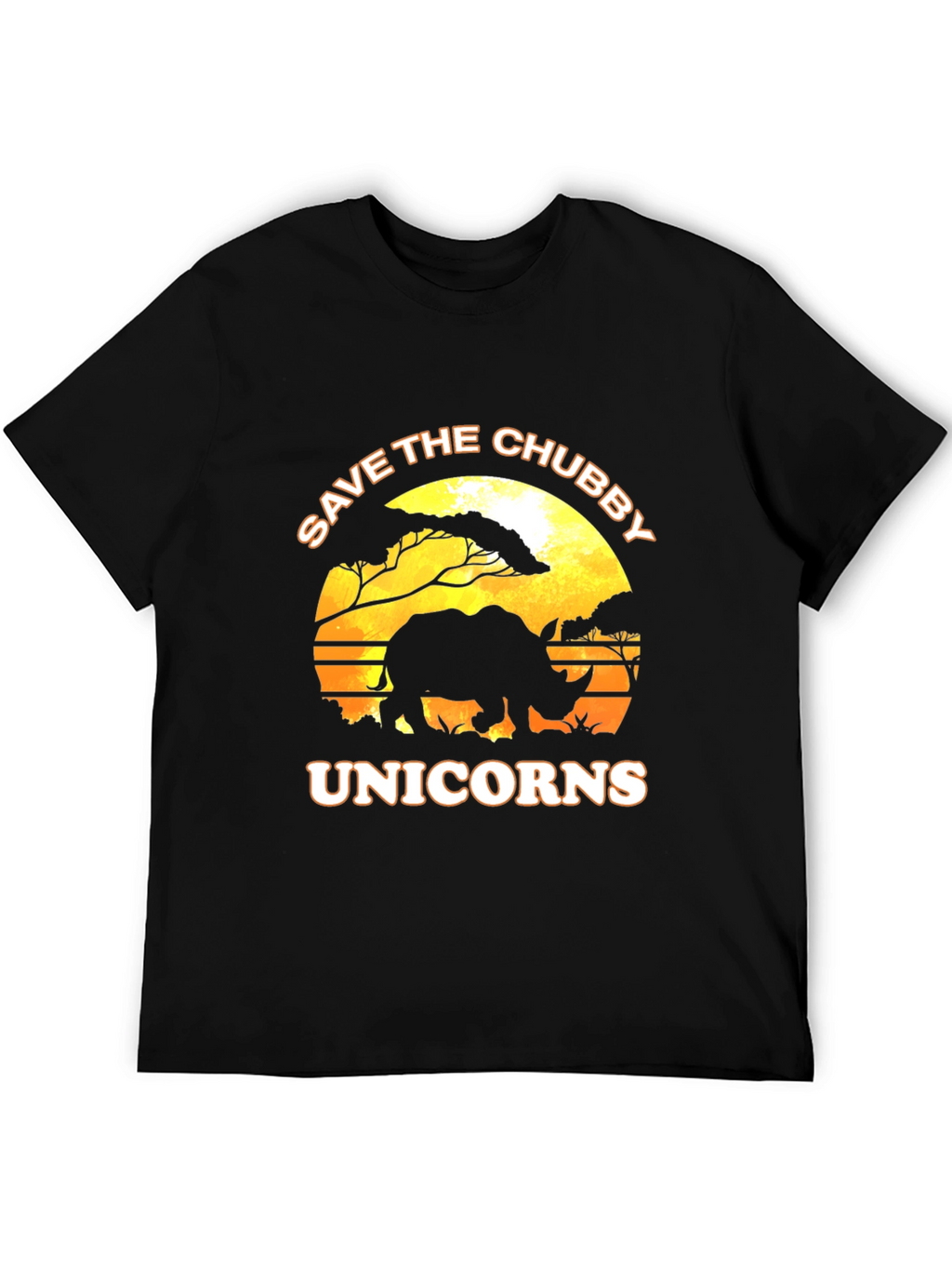 Save the Chubby Unicorns Graphic Tee