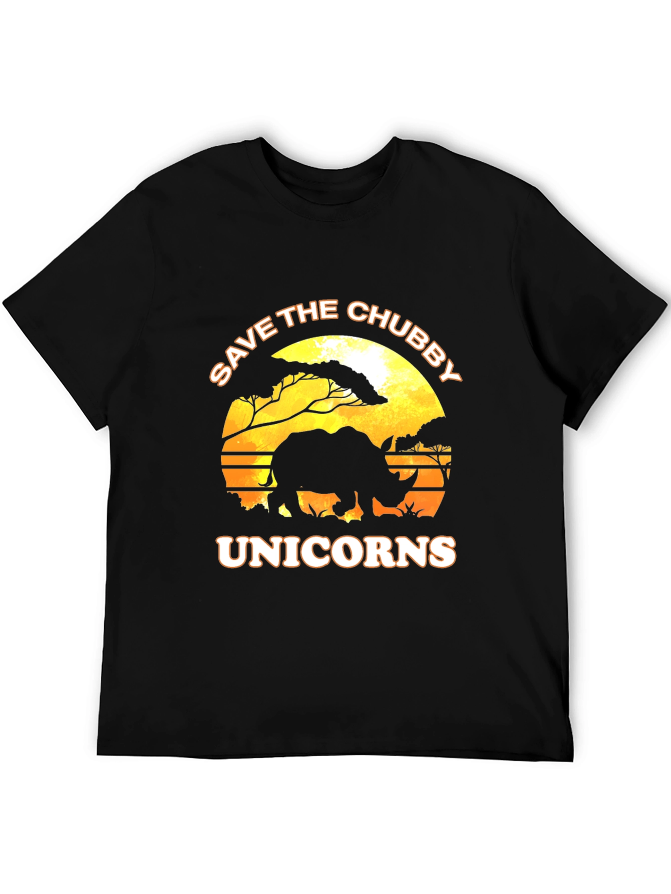 Save the Chubby Unicorns Graphic Tee