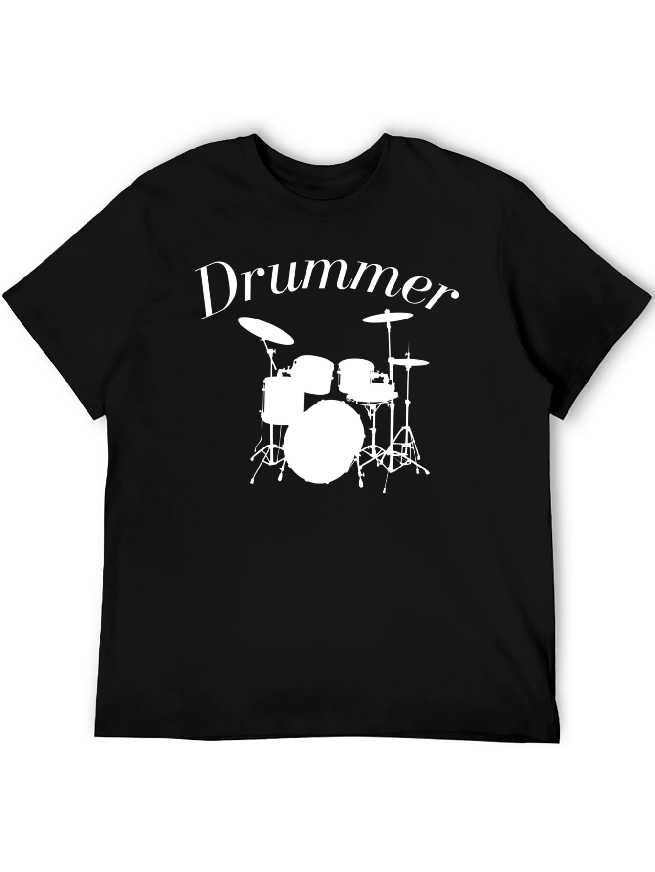 Drummer Graphic T-Shirt - Music Lover Tee