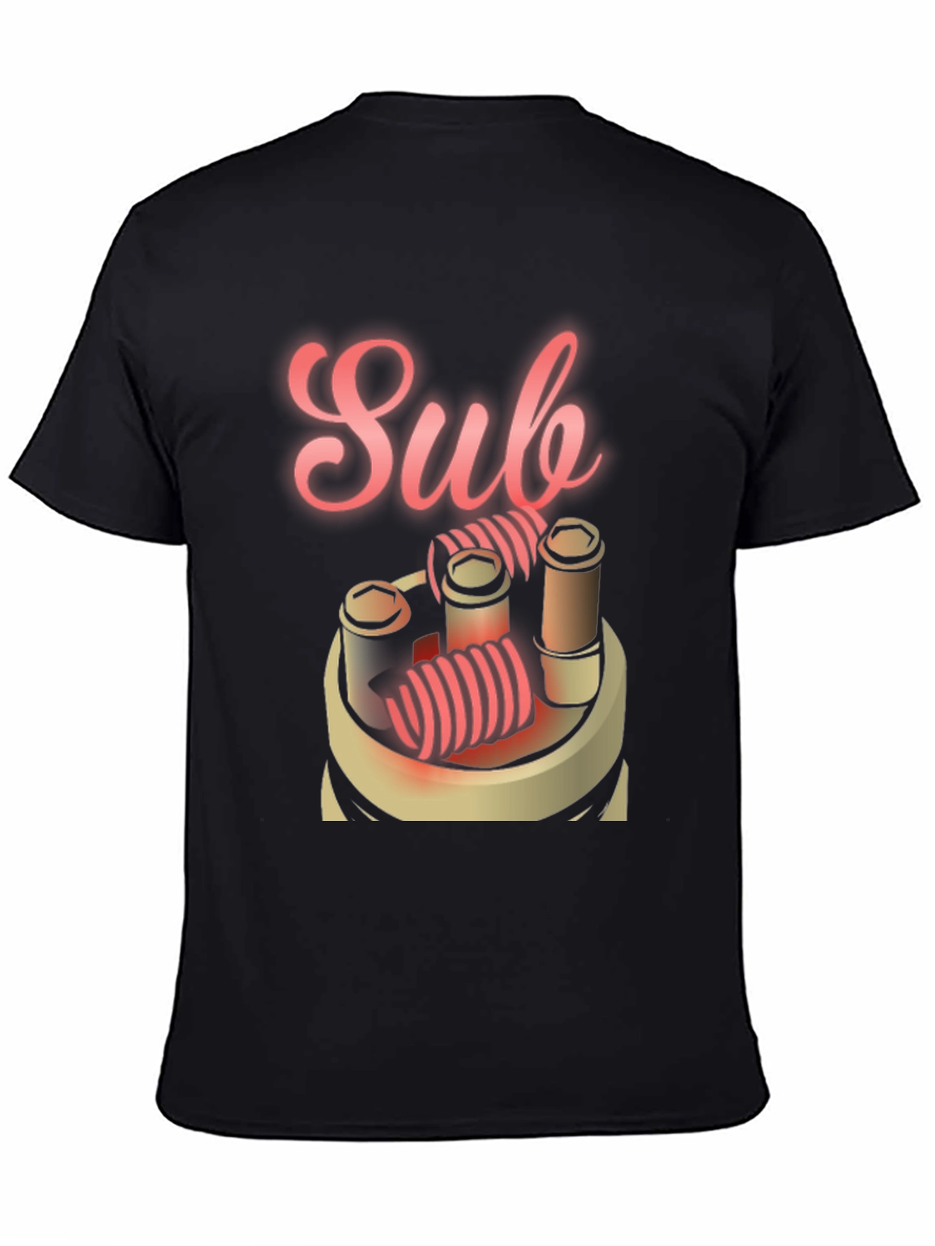 Sub Ohm Vaping T-Shirt - Cool Vapor Design