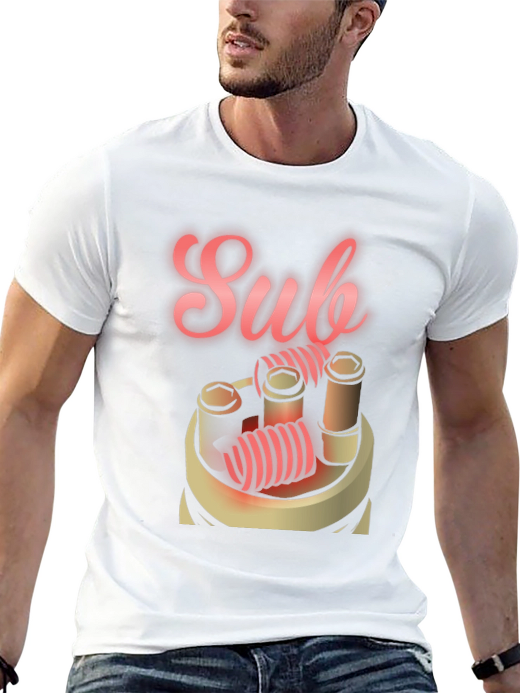 Sub Ohm Vaping T-Shirt - Cool Vapor Design