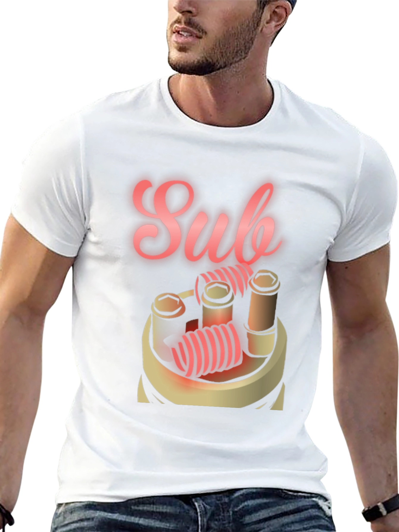 Sub Ohm Vaping T-Shirt - Cool Vapor Design
