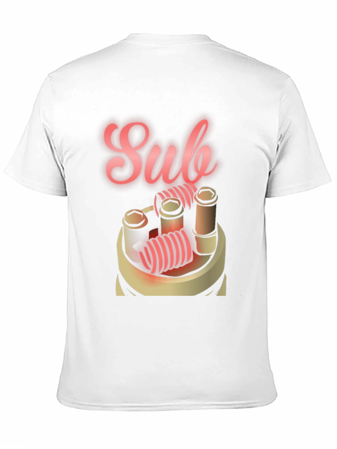Sub Ohm Vaping T-Shirt - Cool Vapor Design