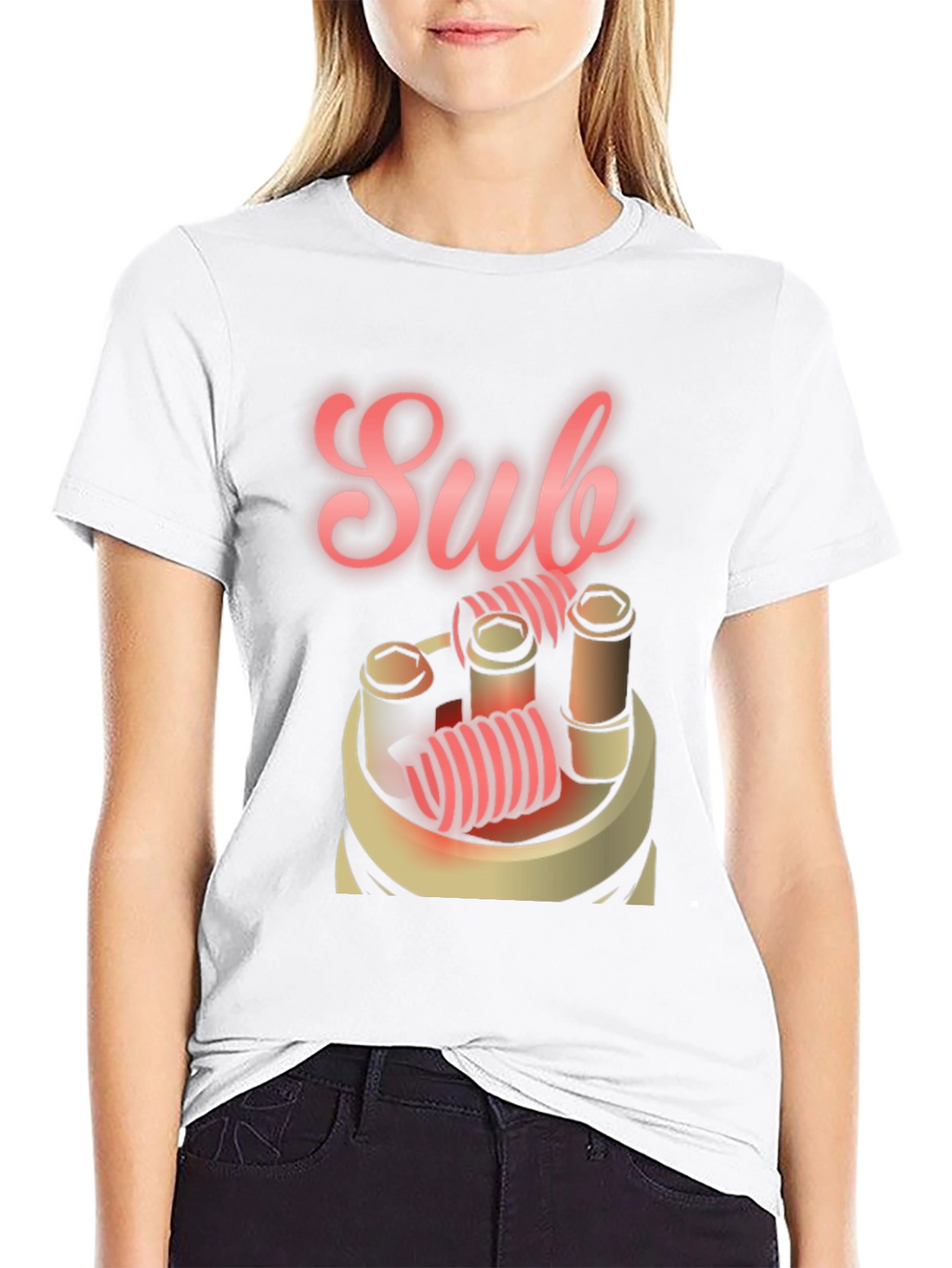 Sub Ohm Vaping T-Shirt - Cool Vapor Design