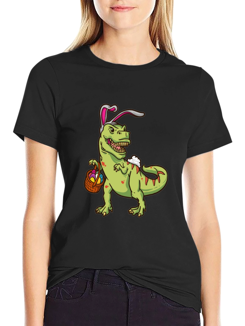 Easter T-Rex Bunny T-Shirt
