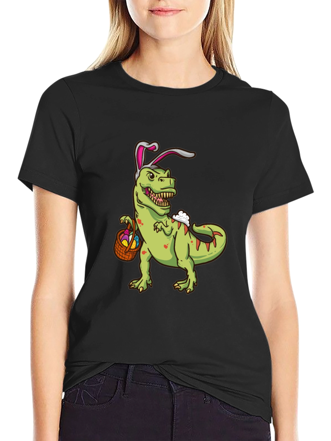 Easter T-Rex Bunny T-Shirt
