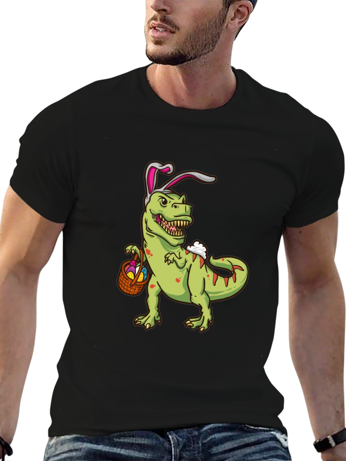 Easter T-Rex Bunny T-Shirt