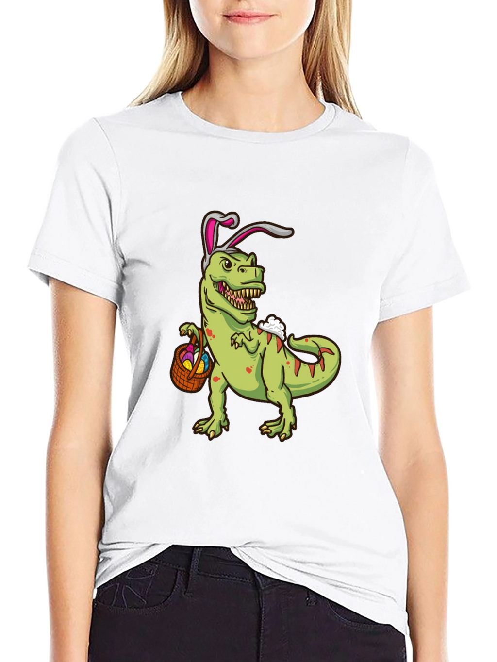 Easter T-Rex Bunny T-Shirt