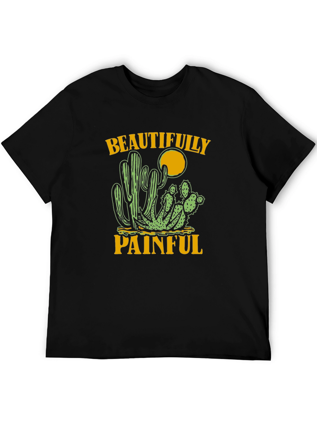 Beautifully Painful Cactus Graphic Tee