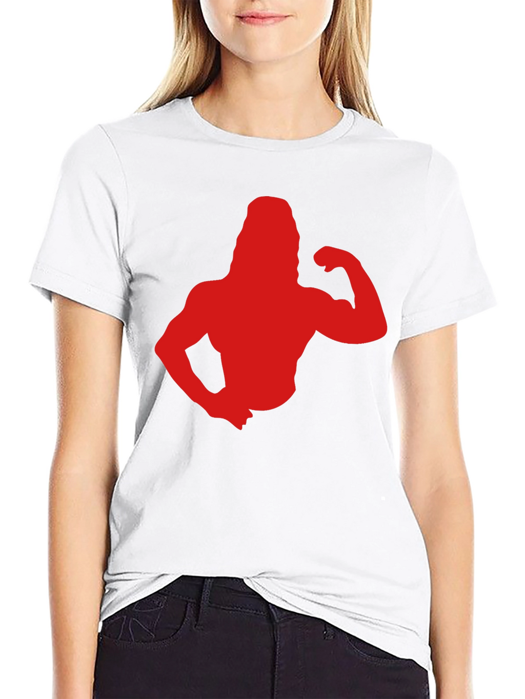 Retro Gym Bro T-Shirt - Black Cotton Tee