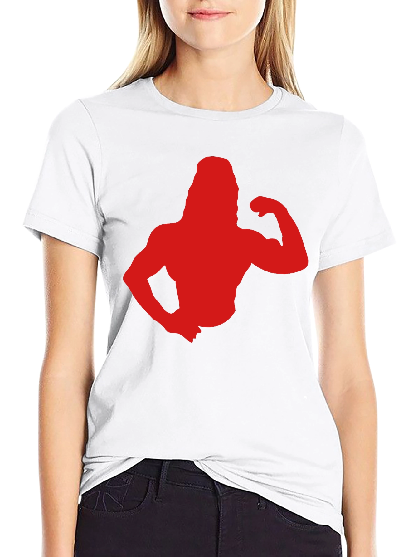 Retro Gym Bro T-Shirt - Black Cotton Tee