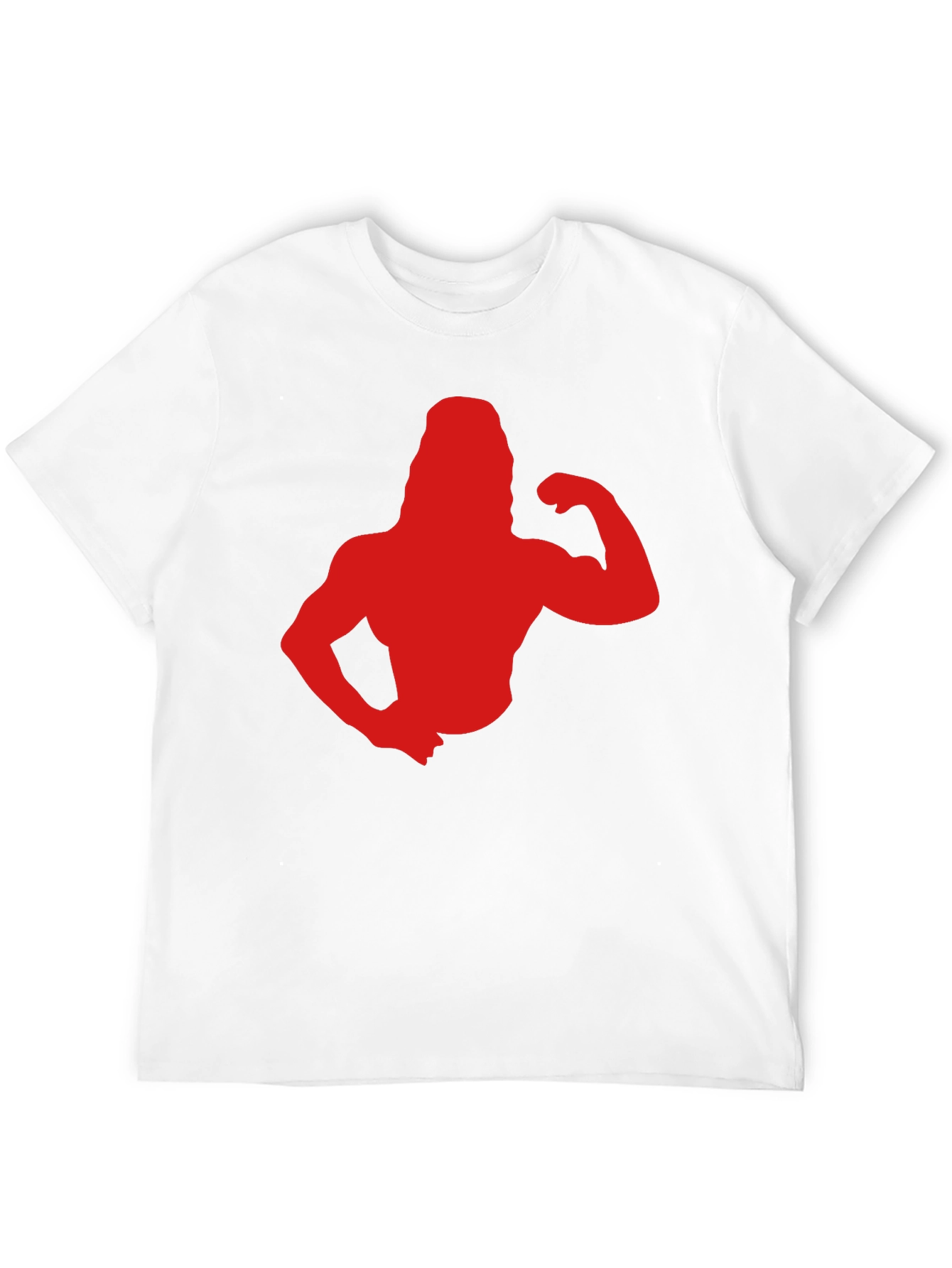 Retro Gym Bro T-Shirt - Black Cotton Tee